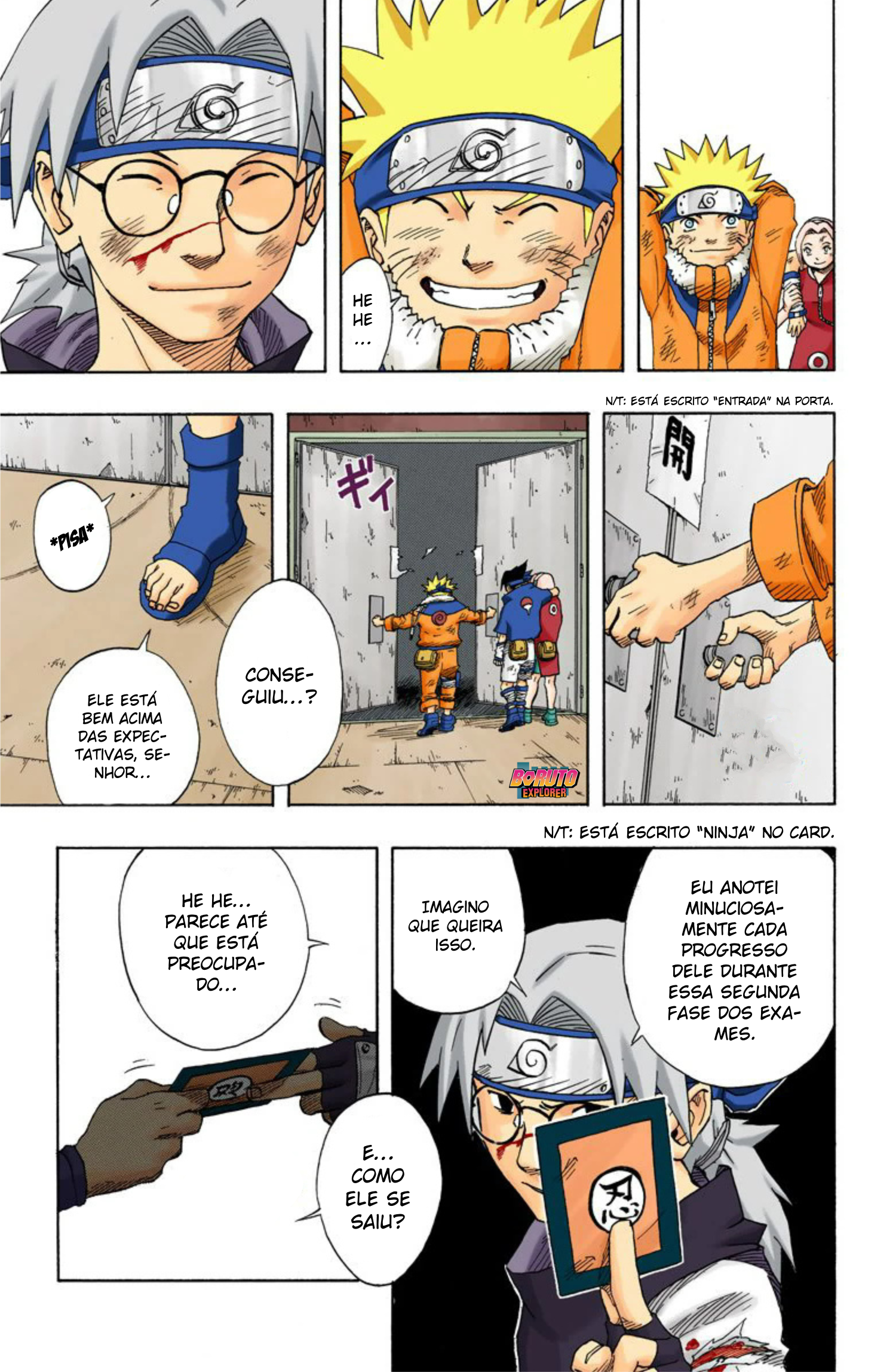 Read Naruto - Versão Colorida Oficial Manga Online