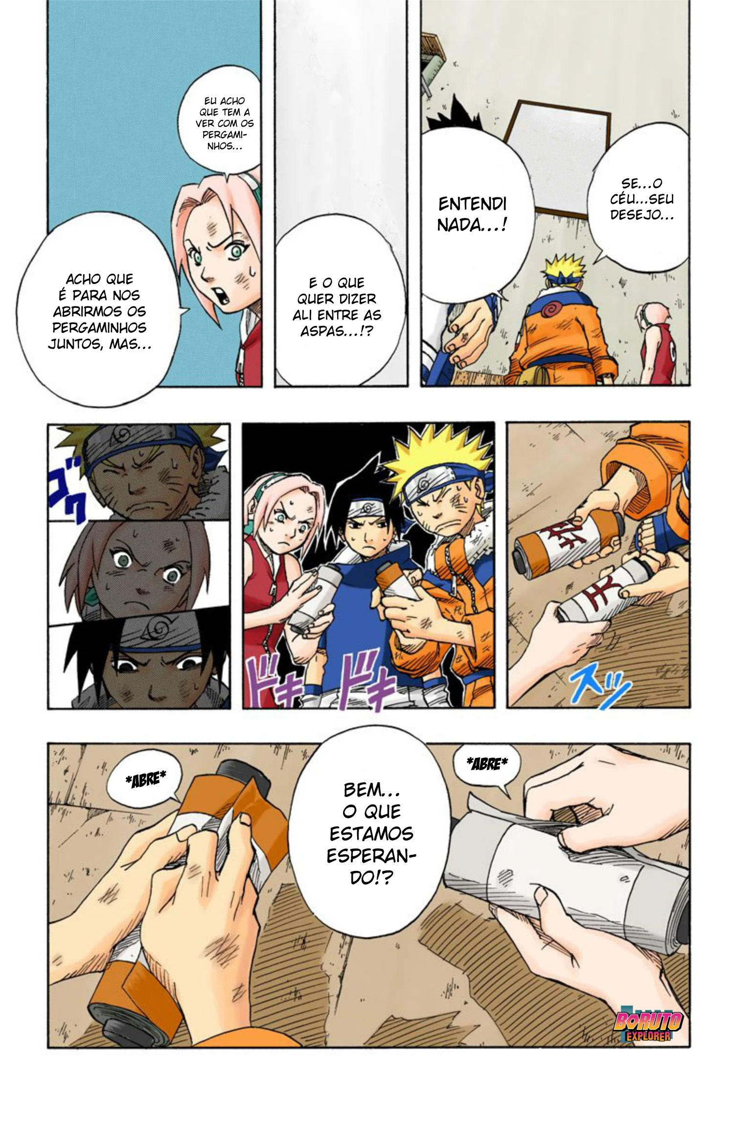 Read Naruto - Versão Colorida Oficial Manga Online