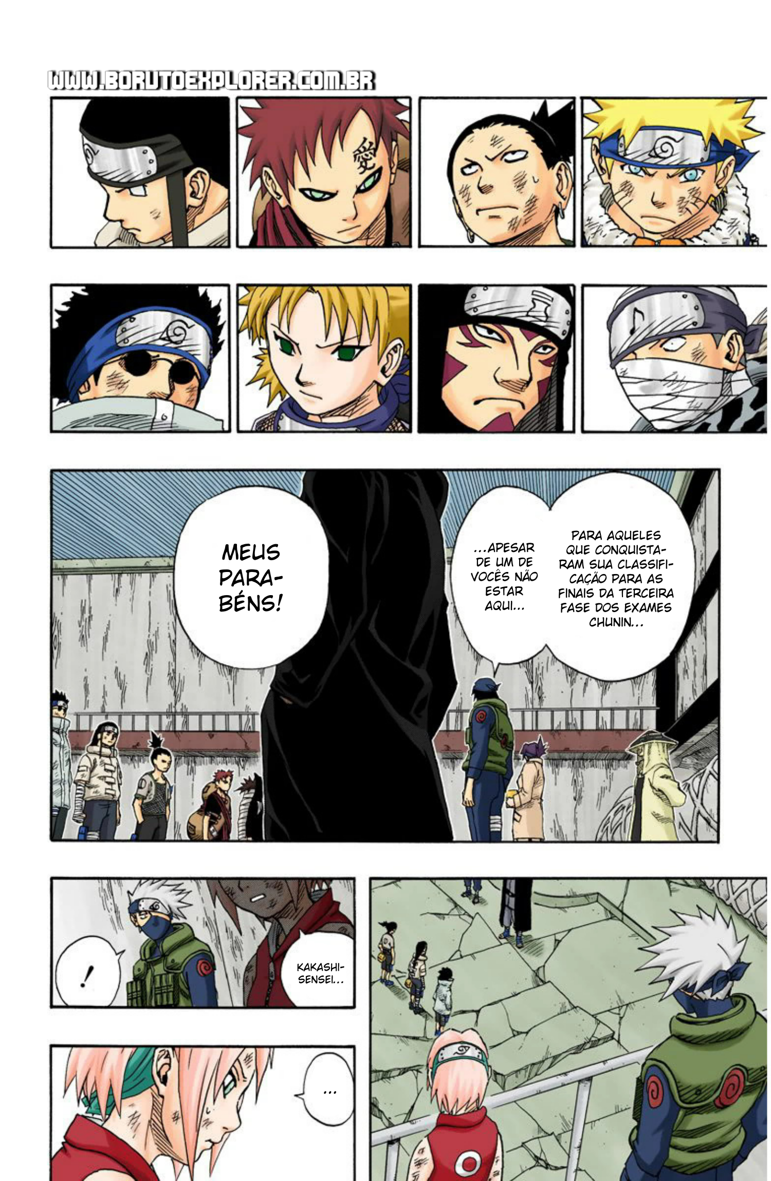 Read Naruto - Versão Colorida Oficial Manga Online