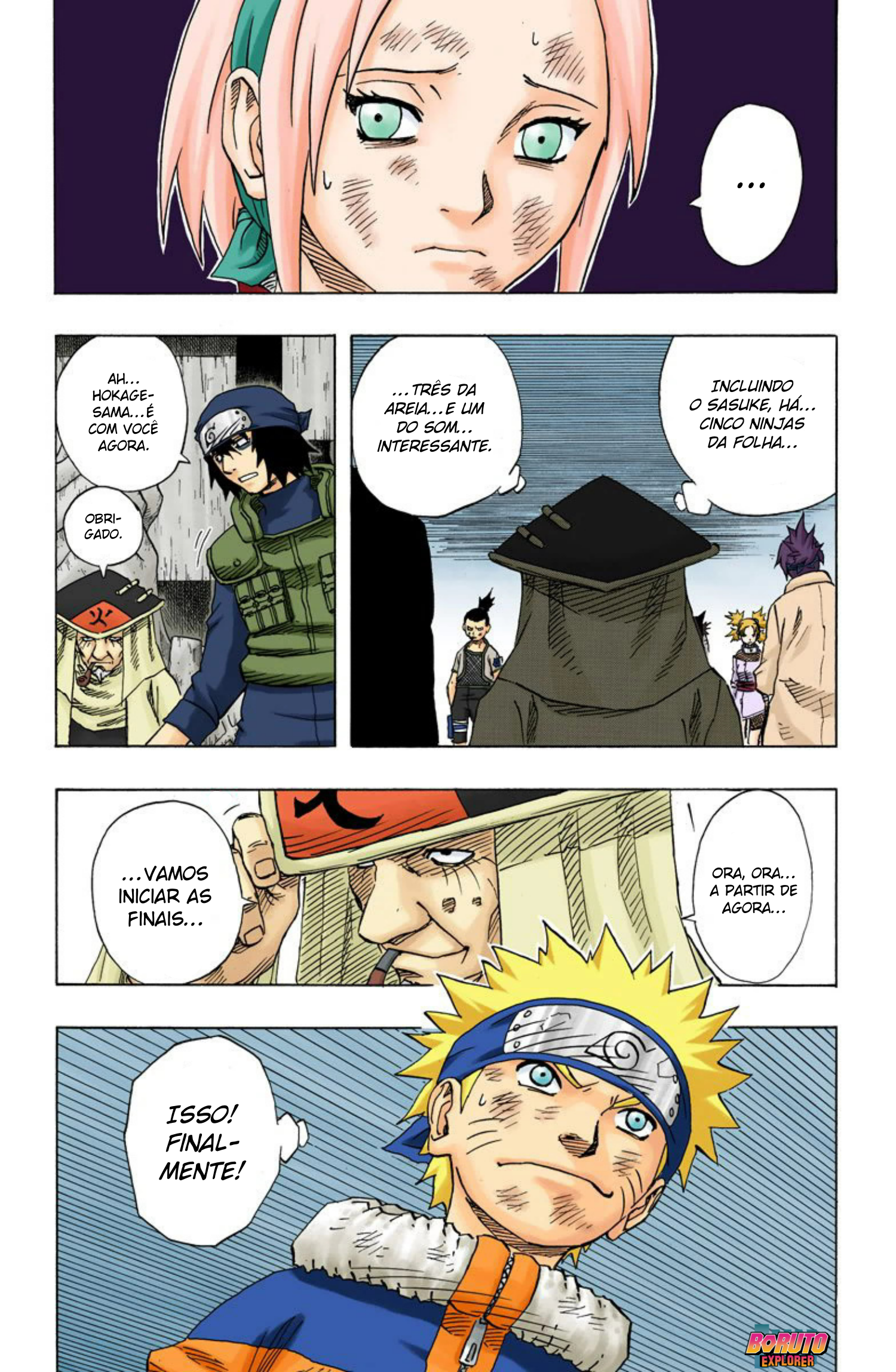 Read Naruto - Versão Colorida Oficial Manga Online