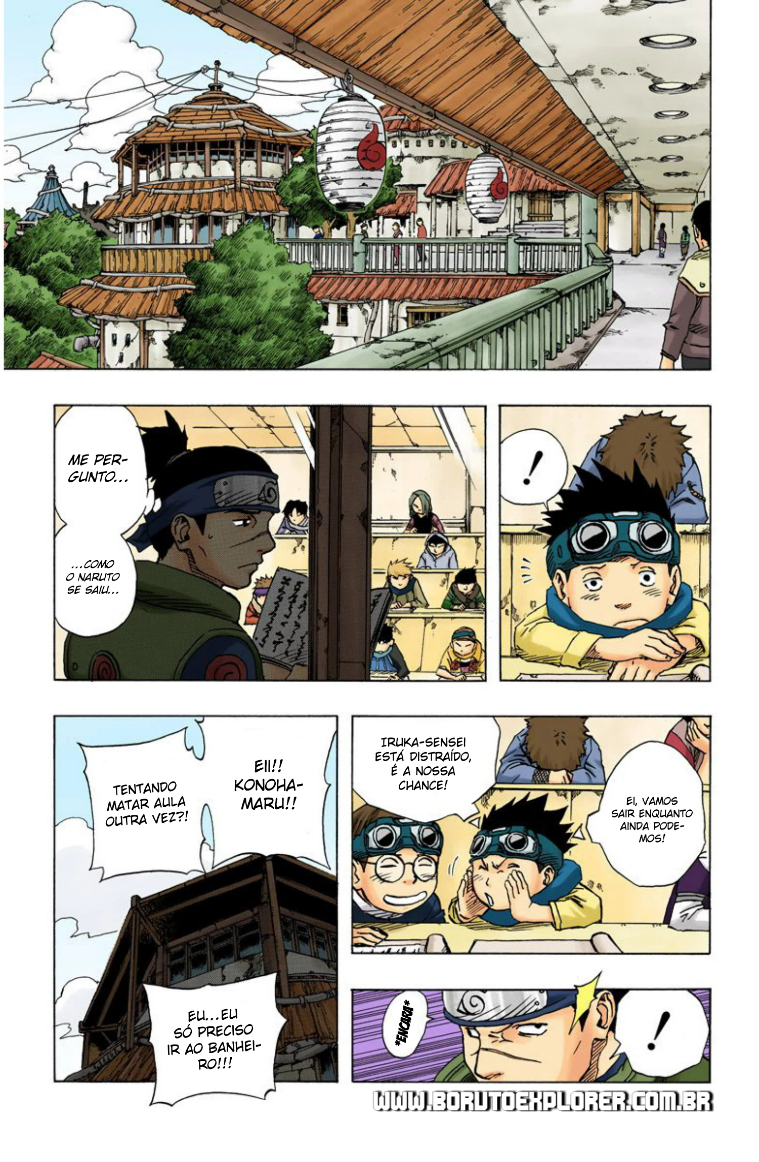 Read Naruto - Versão Colorida Oficial Manga Online