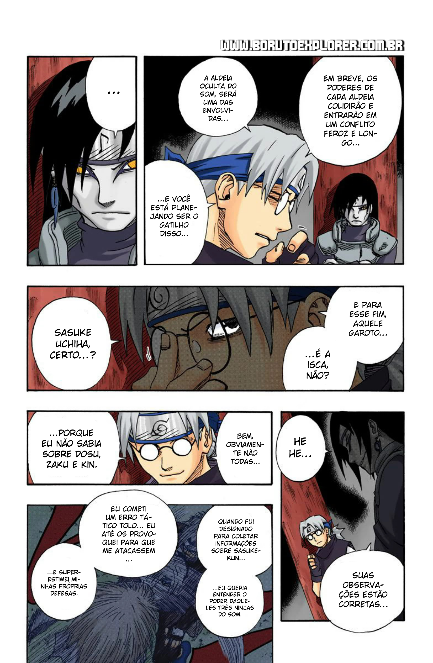 Read Naruto - Versão Colorida Oficial Manga Online