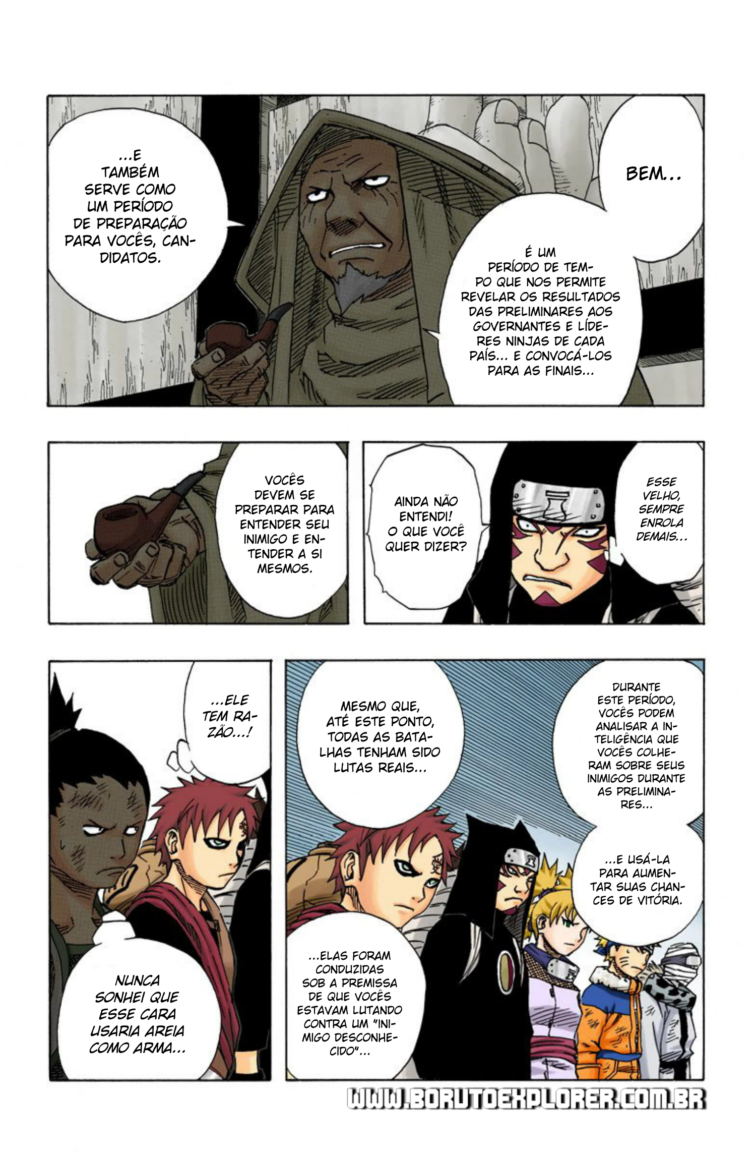 Read Naruto - Versão Colorida Oficial Manga Online