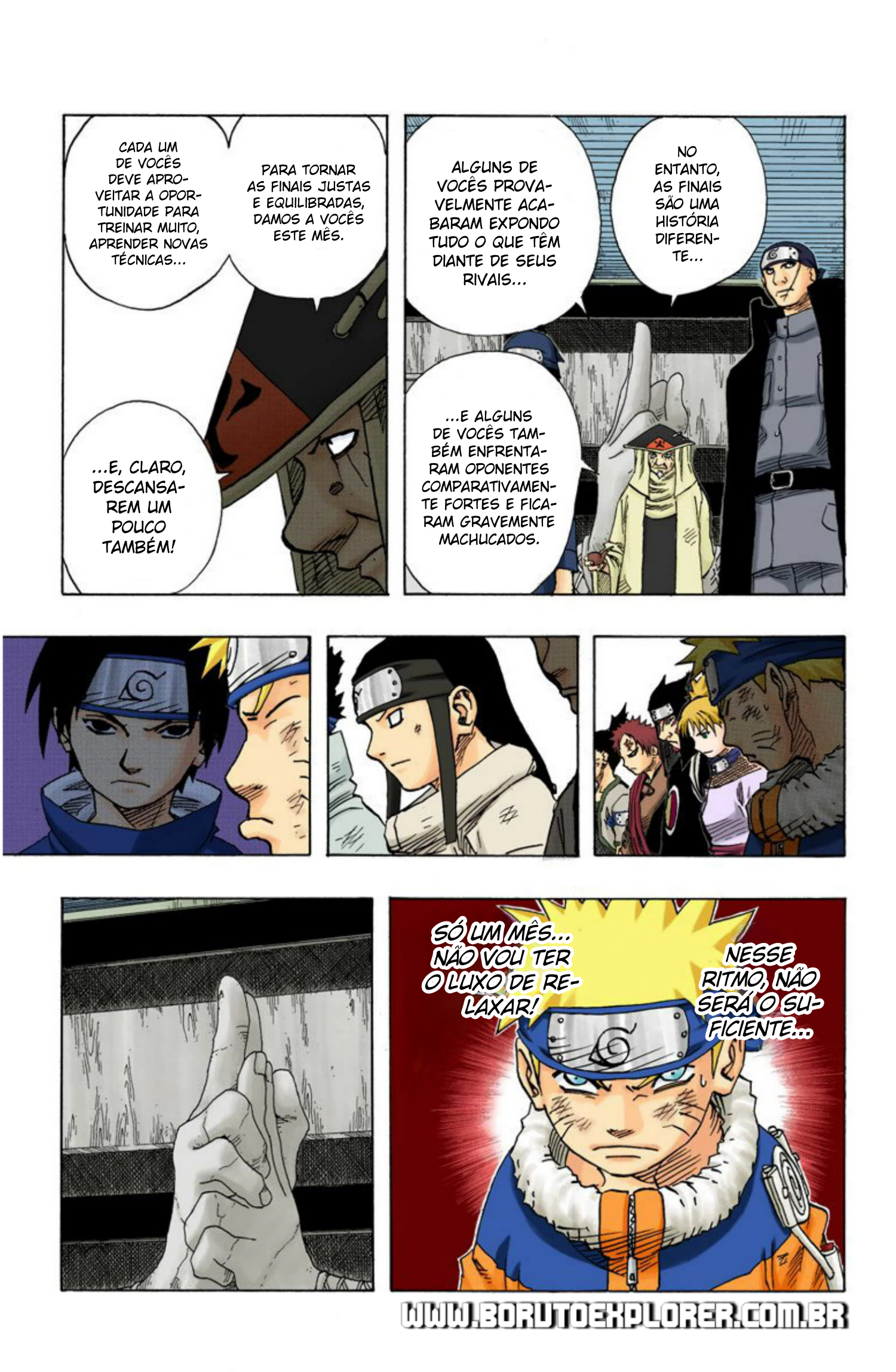 Read Naruto - Versão Colorida Oficial Manga Online
