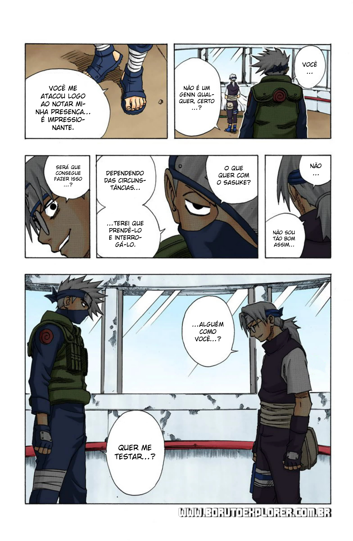 Read Naruto - Versão Colorida Oficial Manga Online