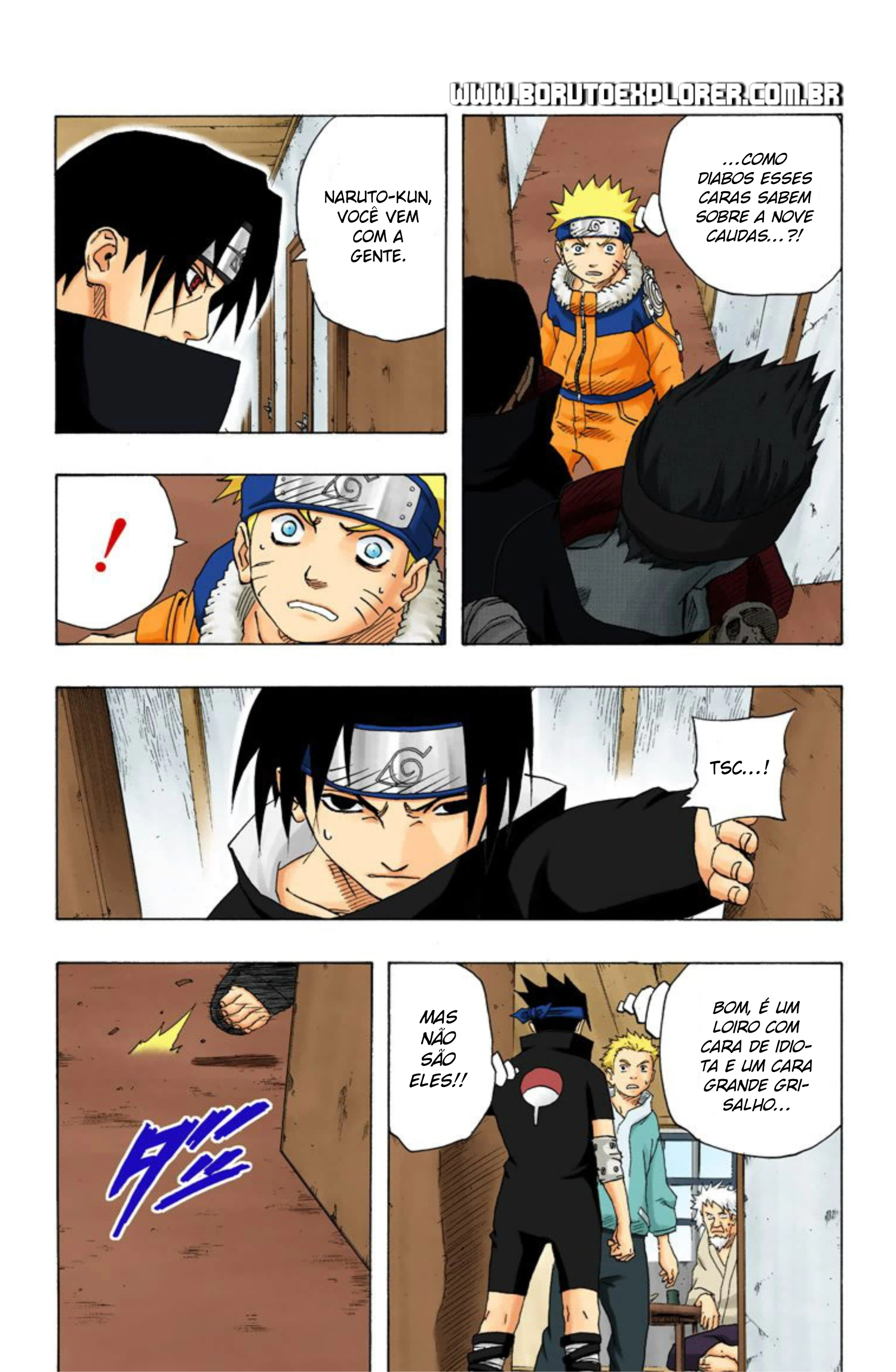 Read Naruto - Versão Colorida Oficial Manga Online