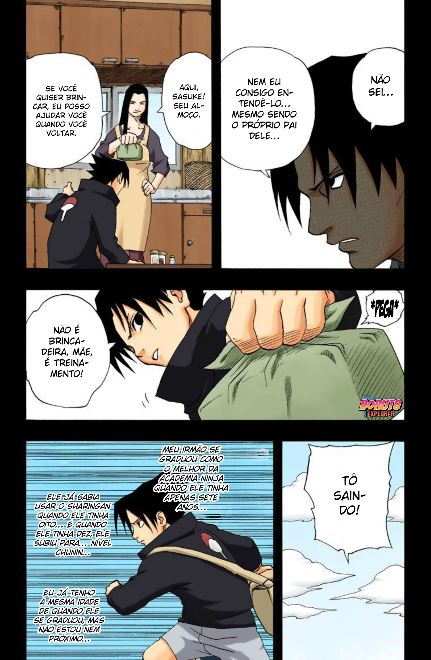 Read Naruto - Versão Colorida Oficial Manga Online