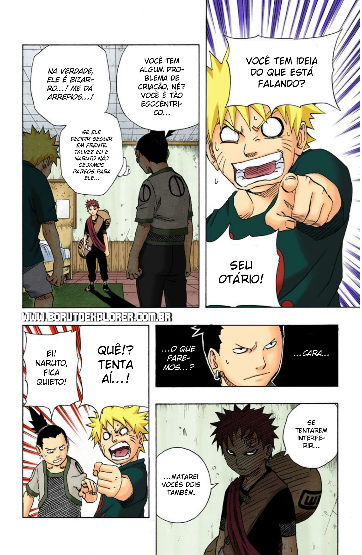 Read Naruto - Versão Colorida Oficial Manga Online