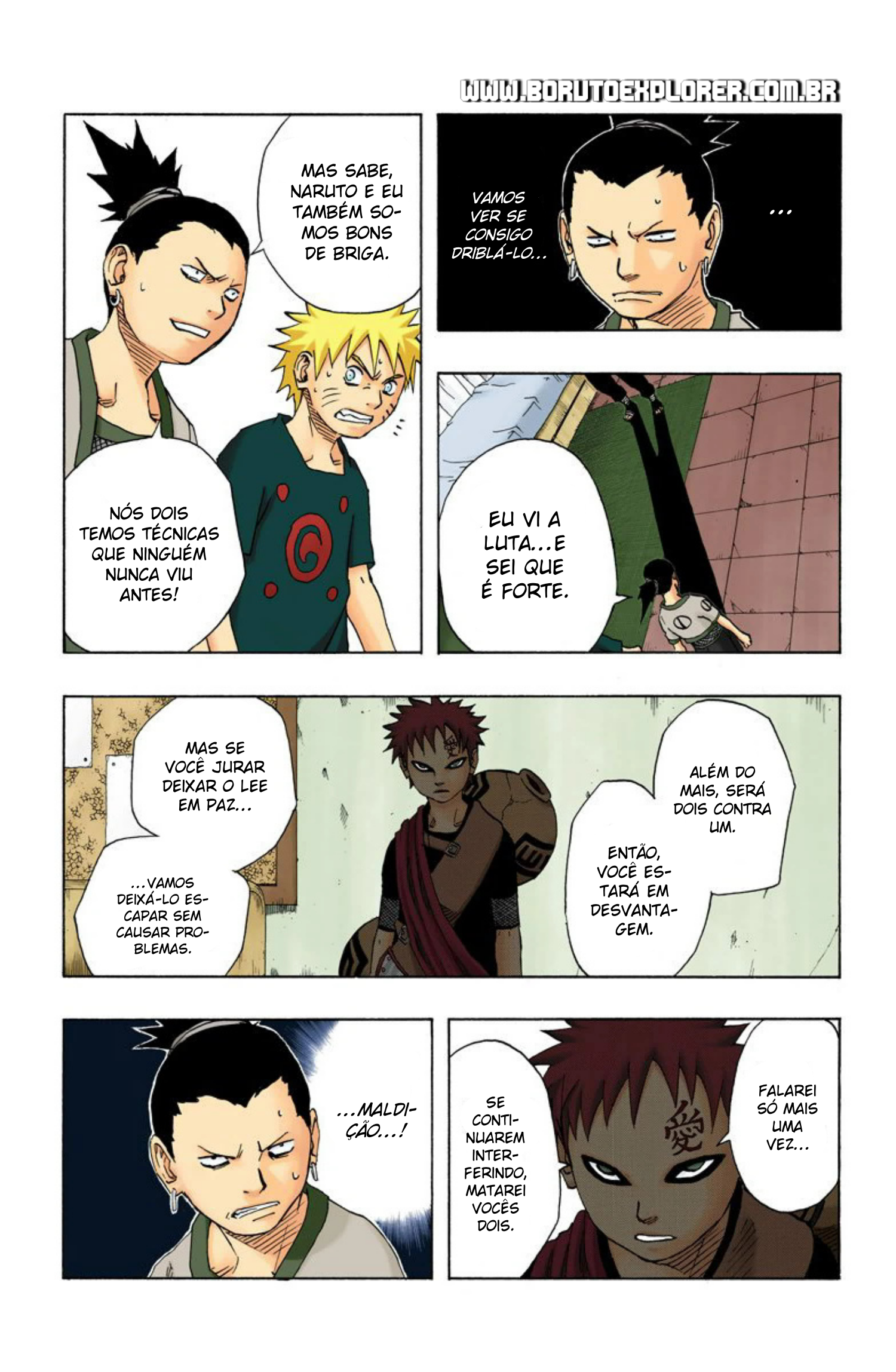 Read Naruto - Versão Colorida Oficial Manga Online