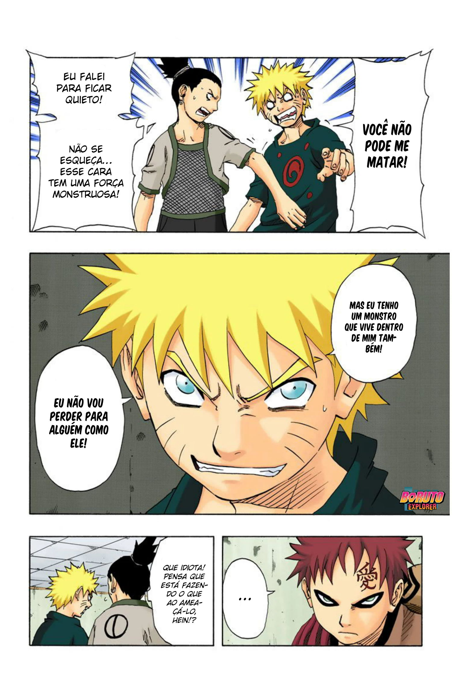 Read Naruto - Versão Colorida Oficial Manga Online
