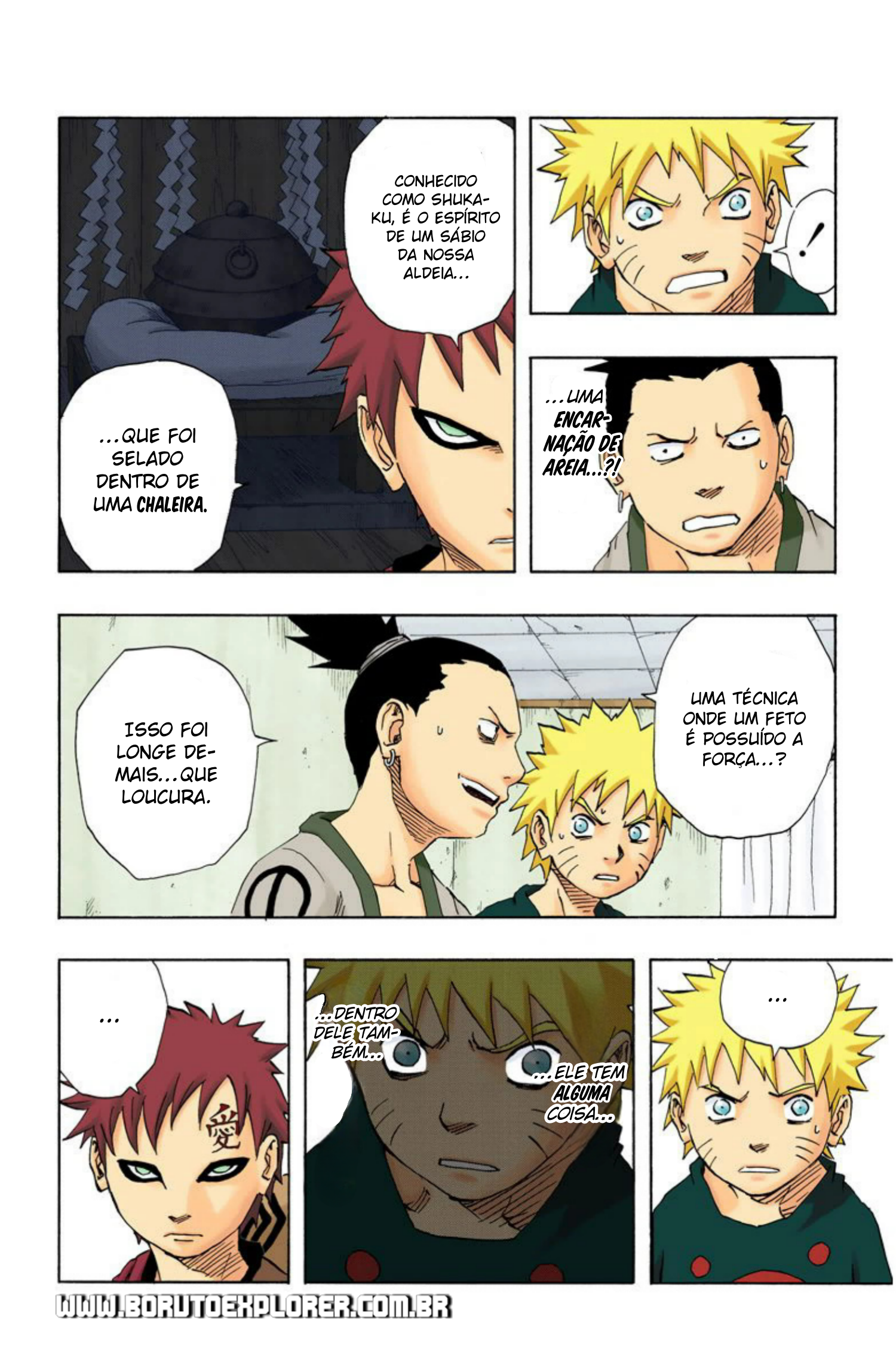 Read Naruto - Versão Colorida Oficial Manga Online