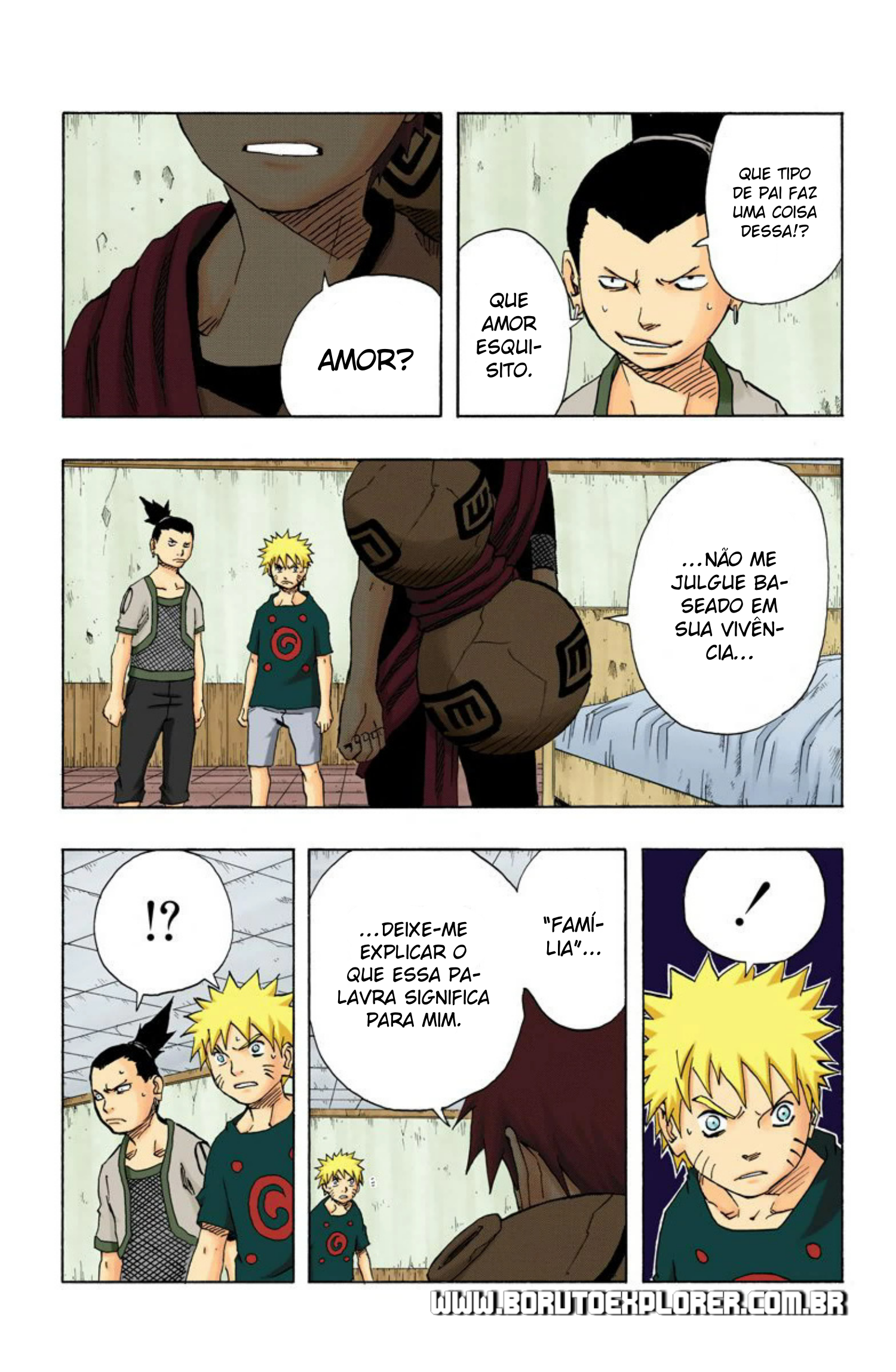 Read Naruto - Versão Colorida Oficial Manga Online