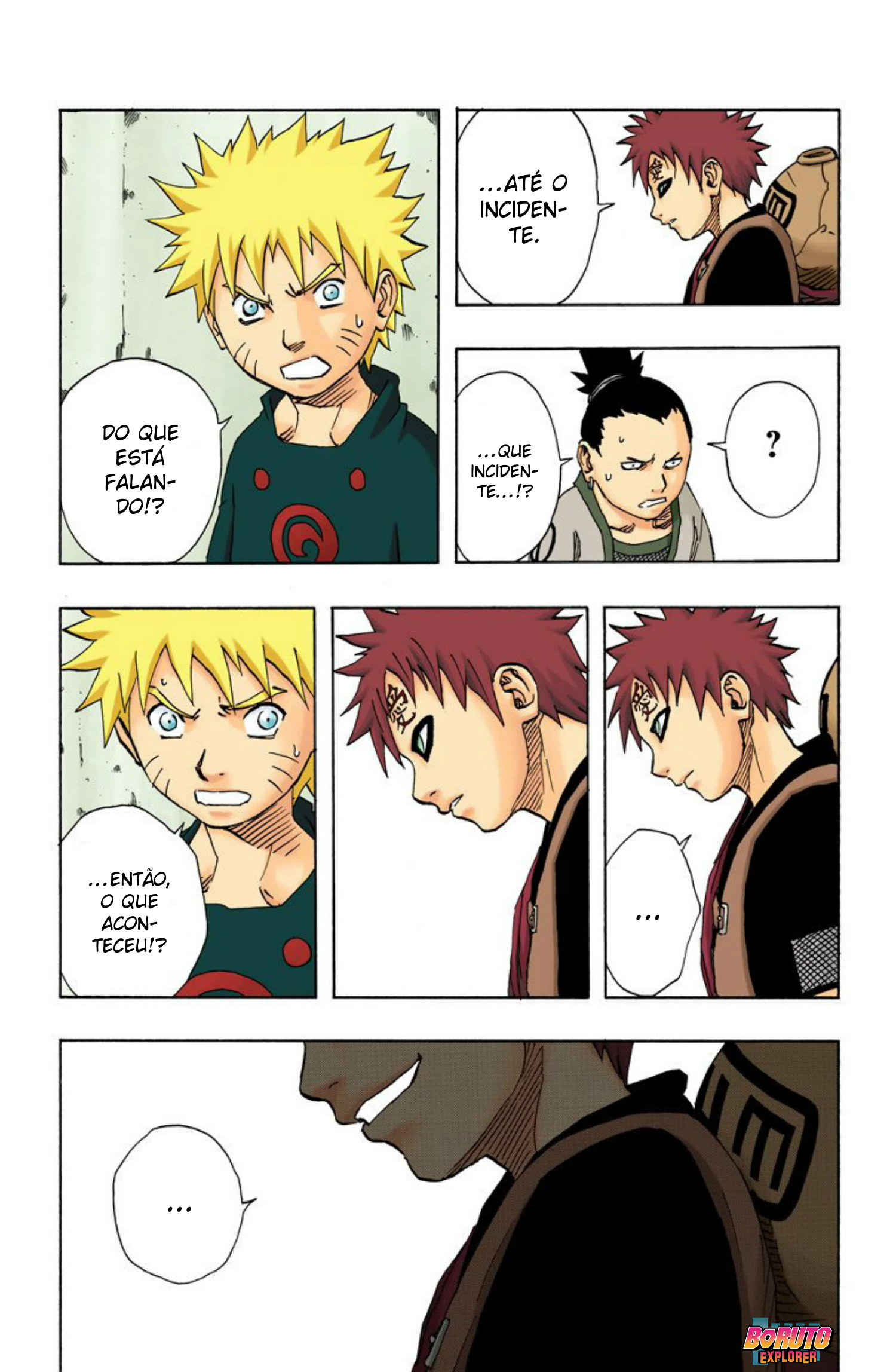 Read Naruto - Versão Colorida Oficial Manga Online