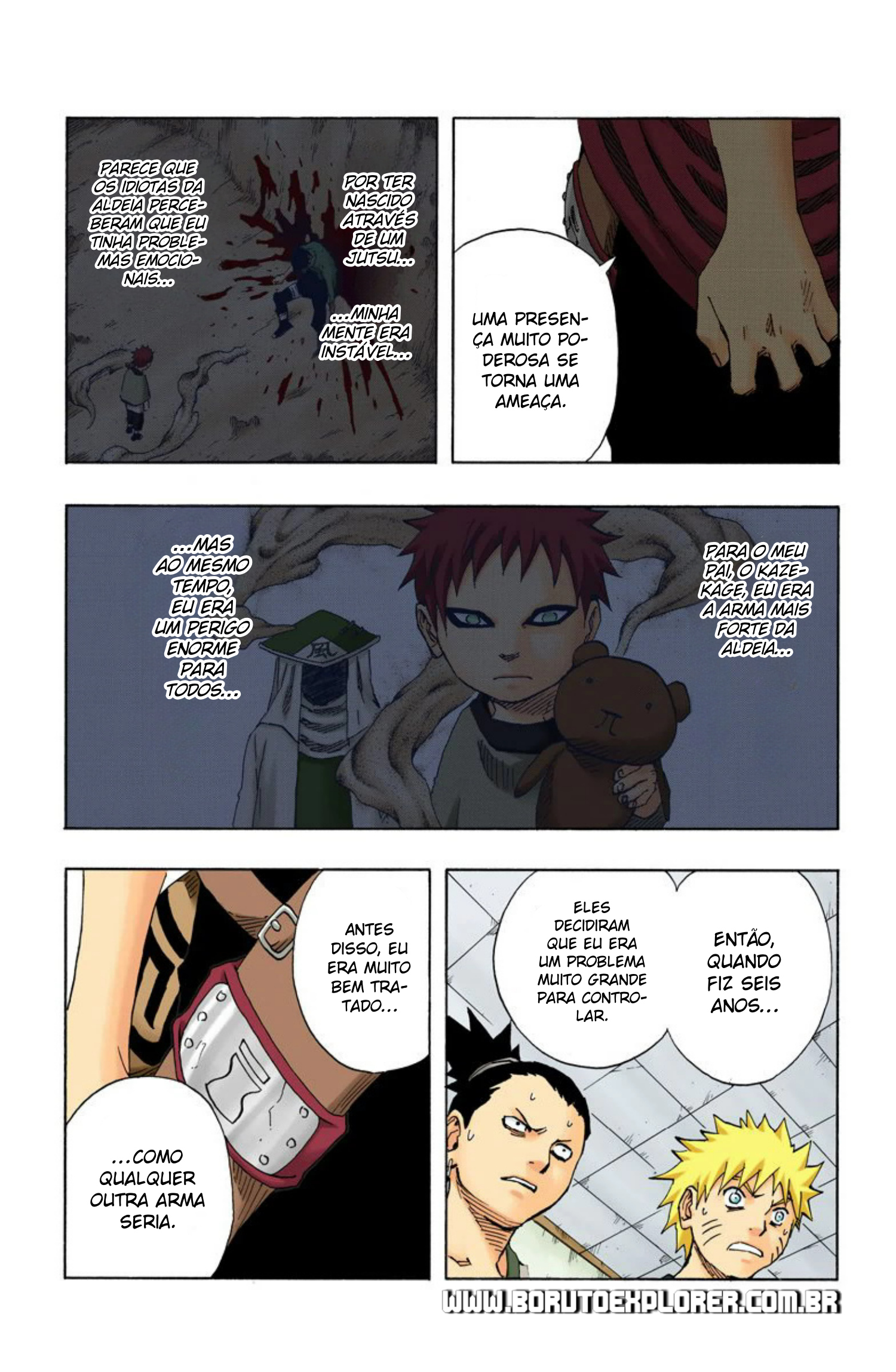 Read Naruto - Versão Colorida Oficial Manga Online