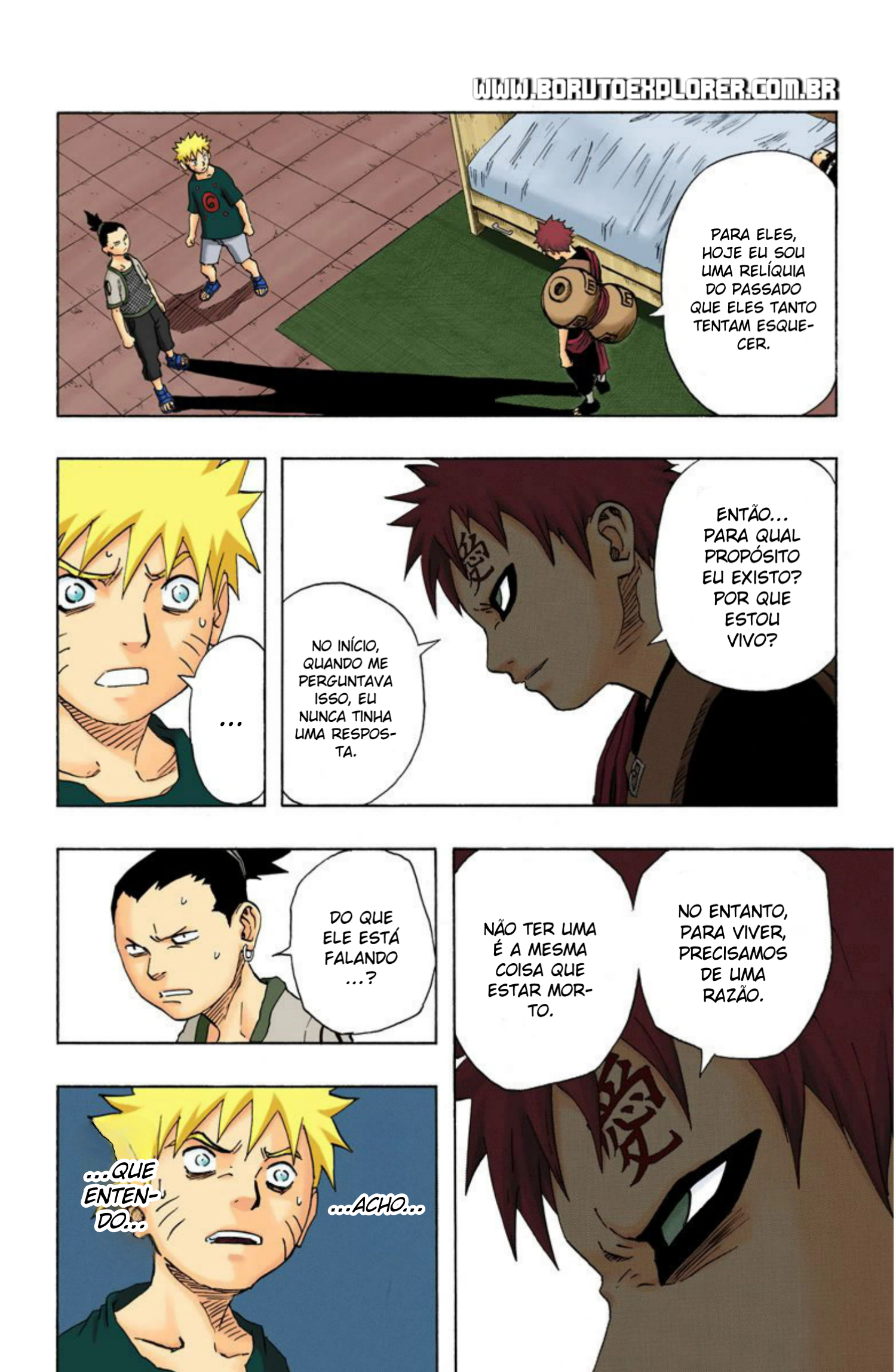 Read Naruto - Versão Colorida Oficial Manga Online