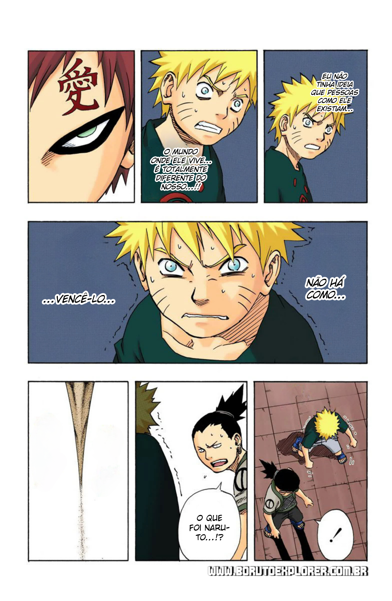 Read Naruto - Versão Colorida Oficial Manga Online
