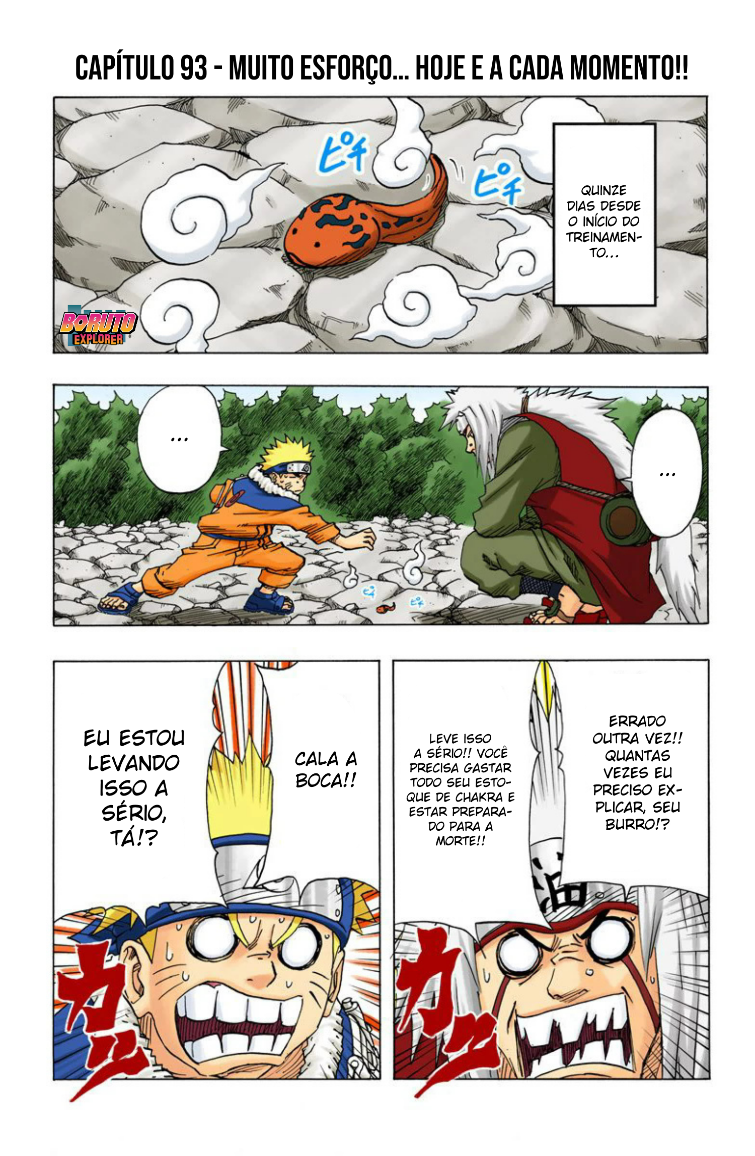 Read Naruto - Versão Colorida Oficial Manga Online