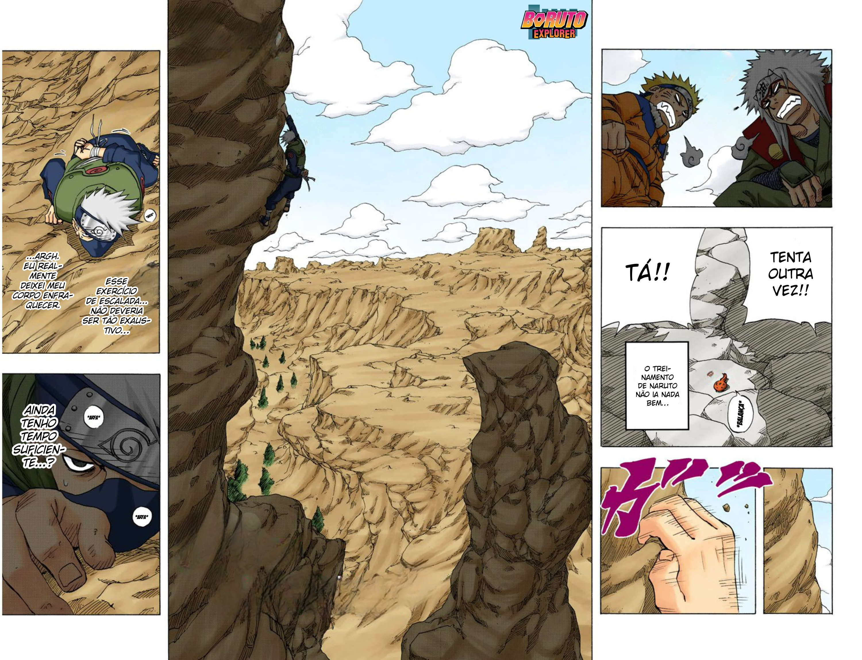 Read Naruto - Versão Colorida Oficial Manga Online