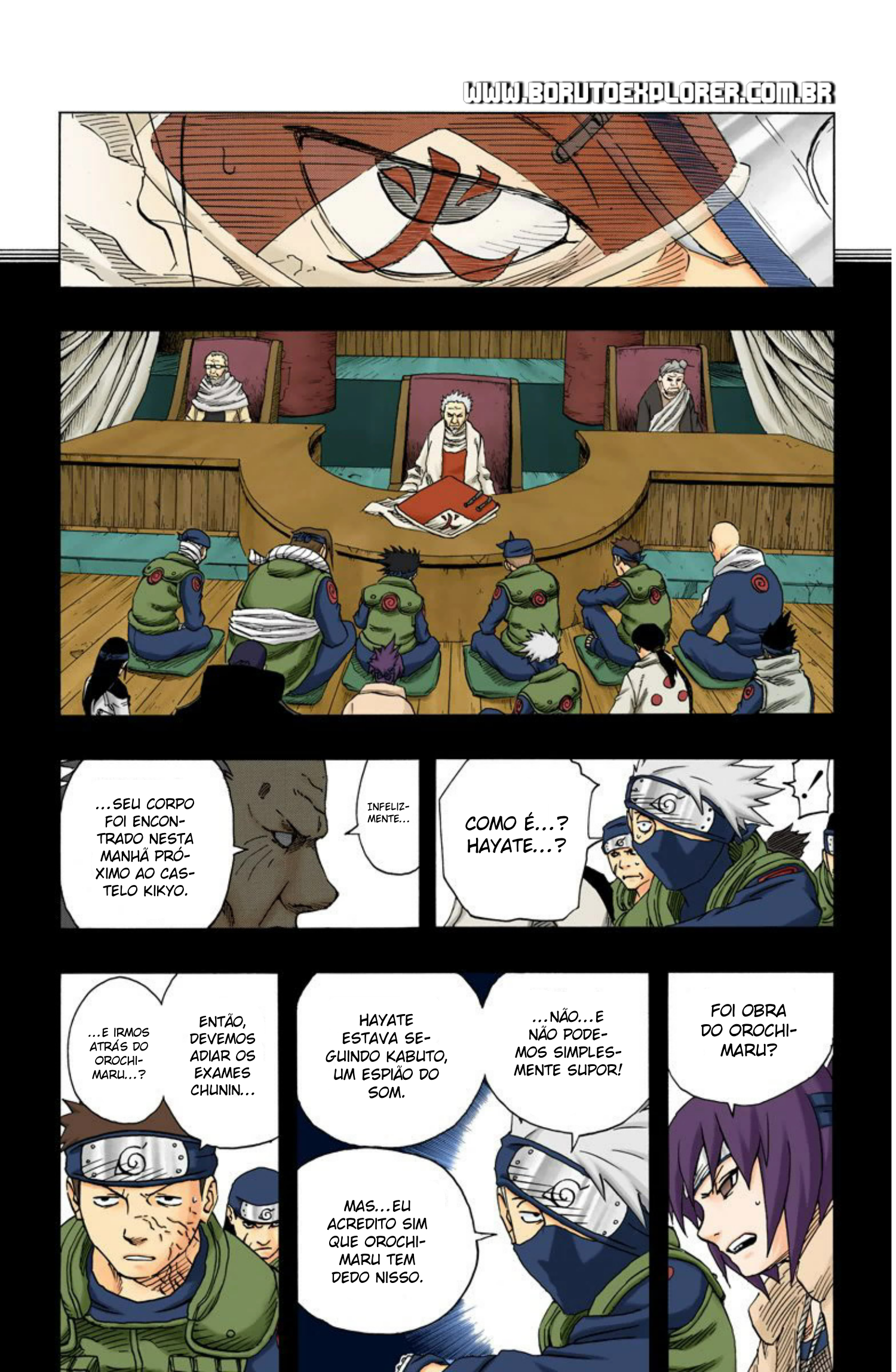 Read Naruto - Versão Colorida Oficial Manga Online