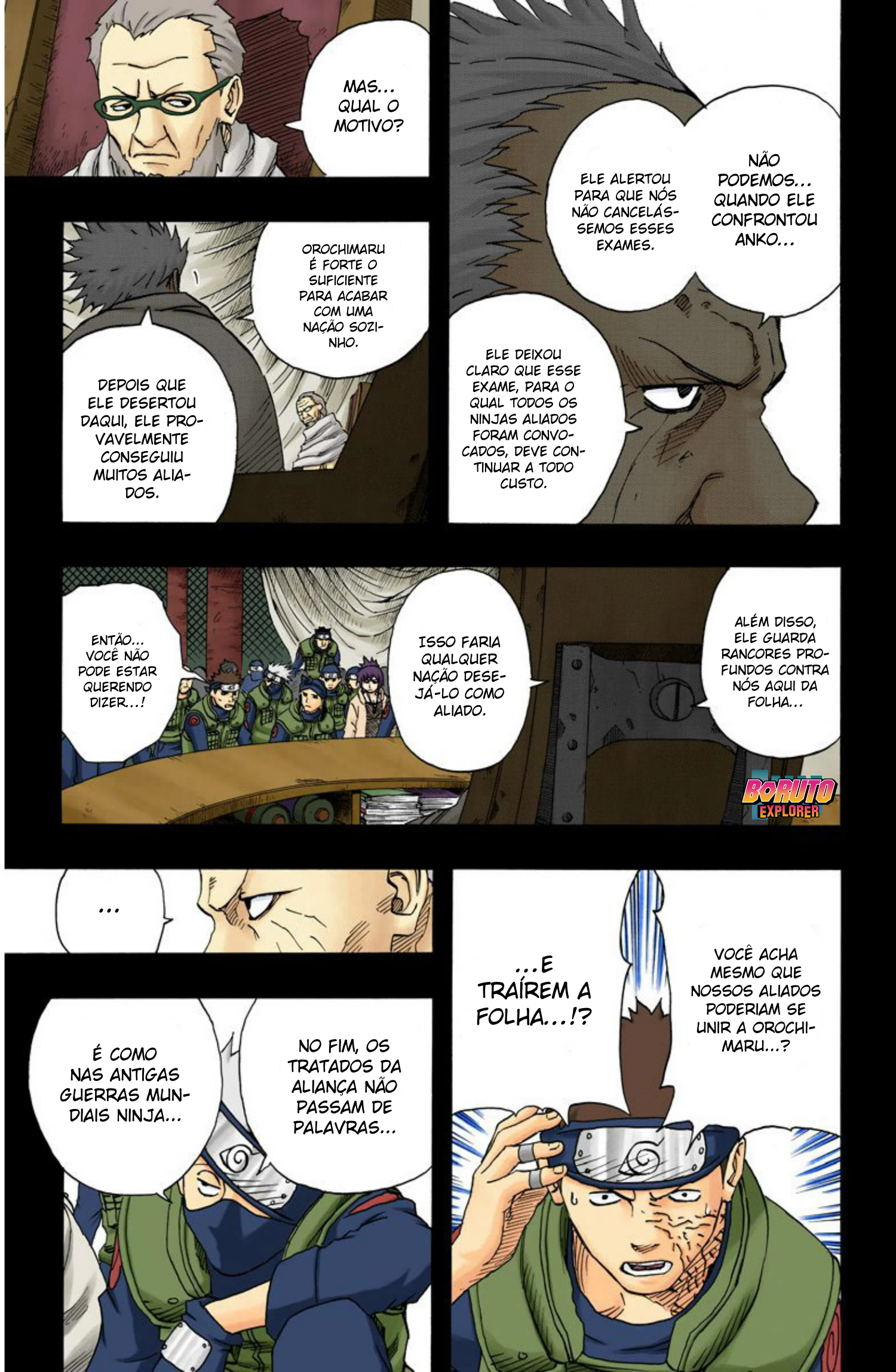 Read Naruto - Versão Colorida Oficial Manga Online