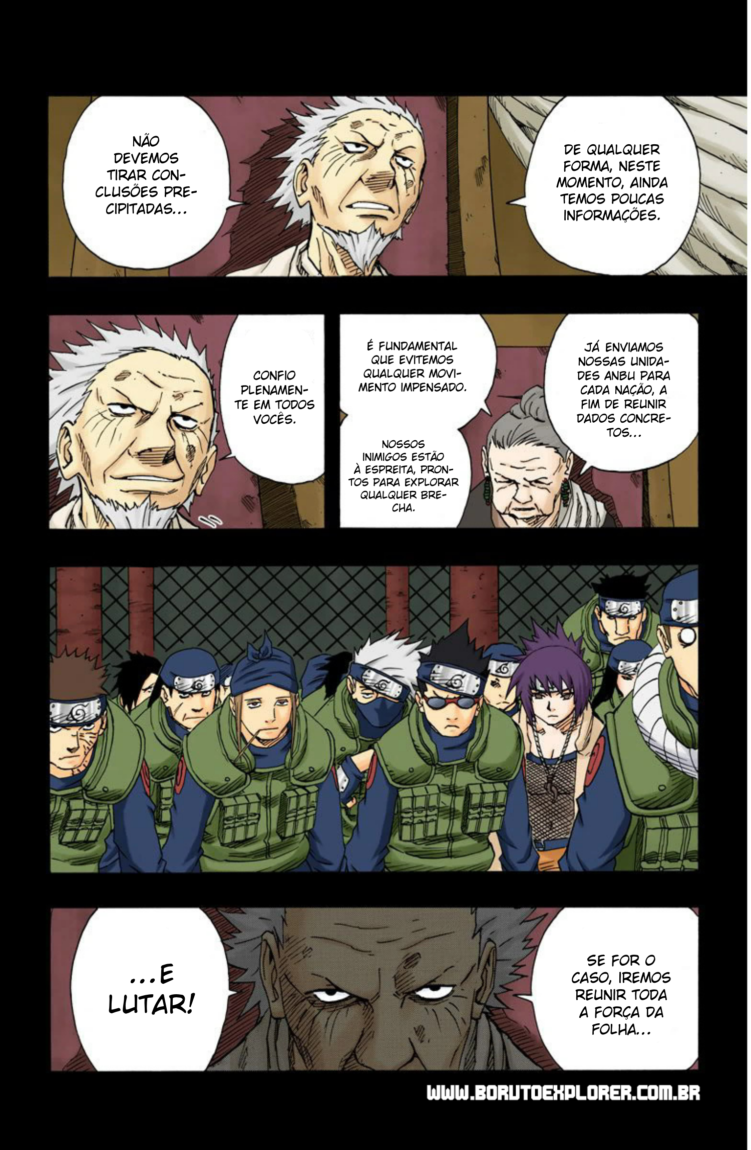 Read Naruto - Versão Colorida Oficial Manga Online