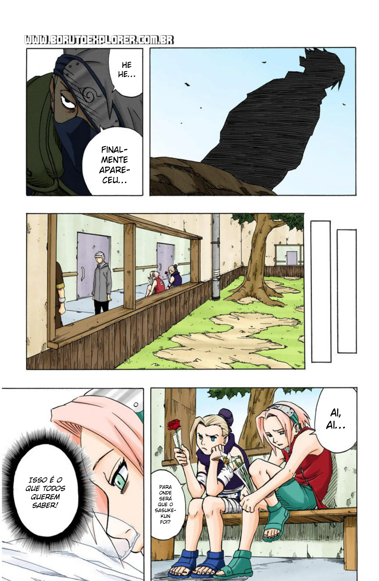 Read Naruto - Versão Colorida Oficial Manga Online