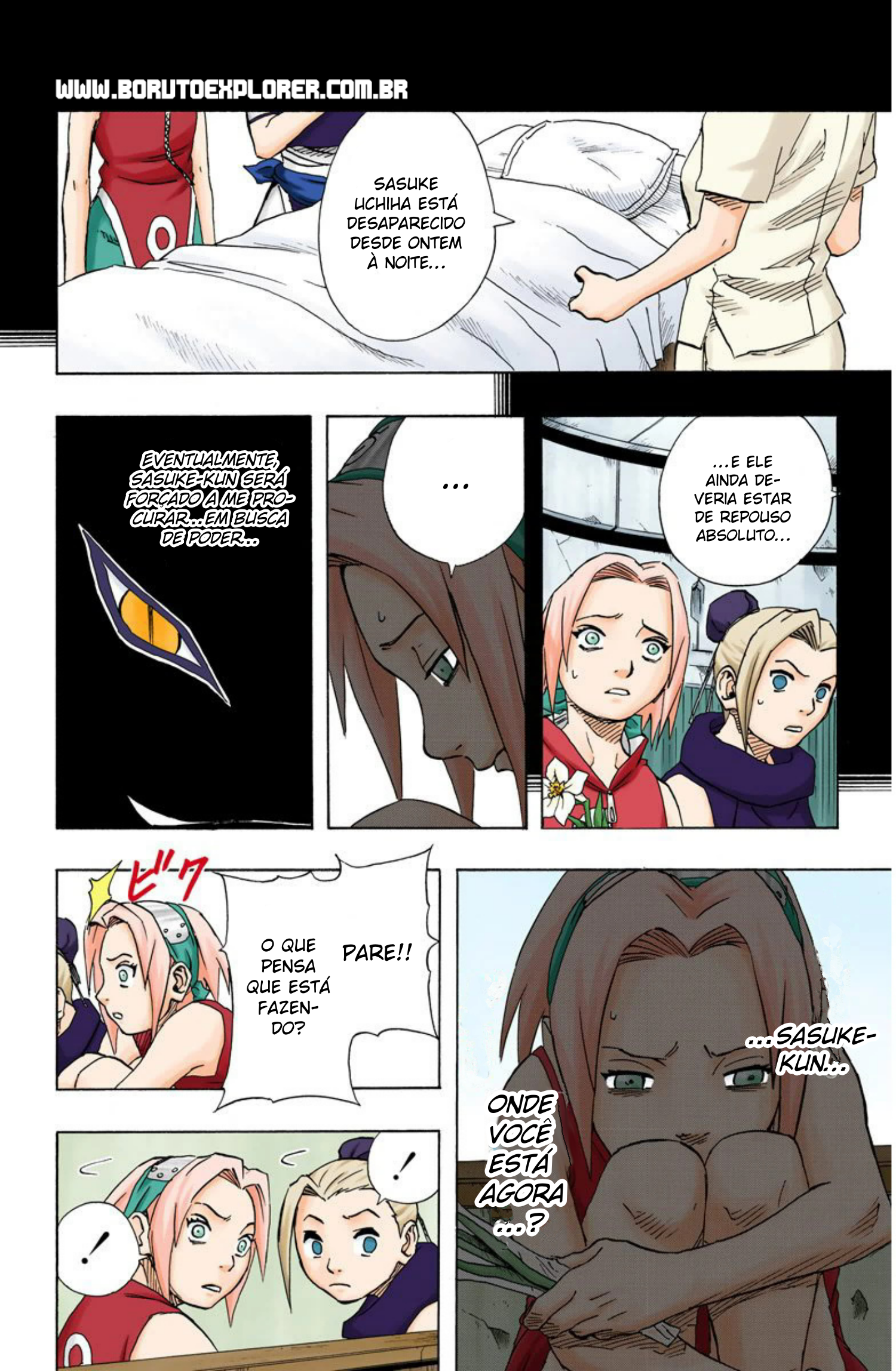 Read Naruto - Versão Colorida Oficial Manga Online