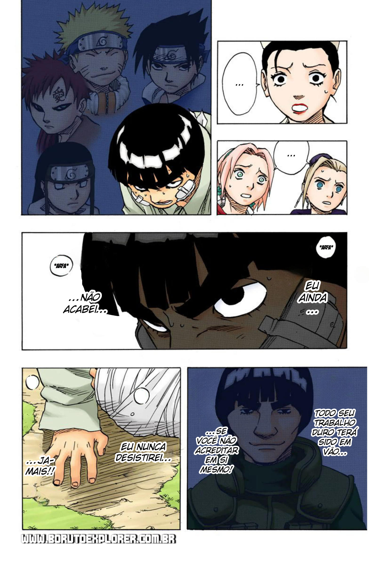 Read Naruto - Versão Colorida Oficial Manga Online