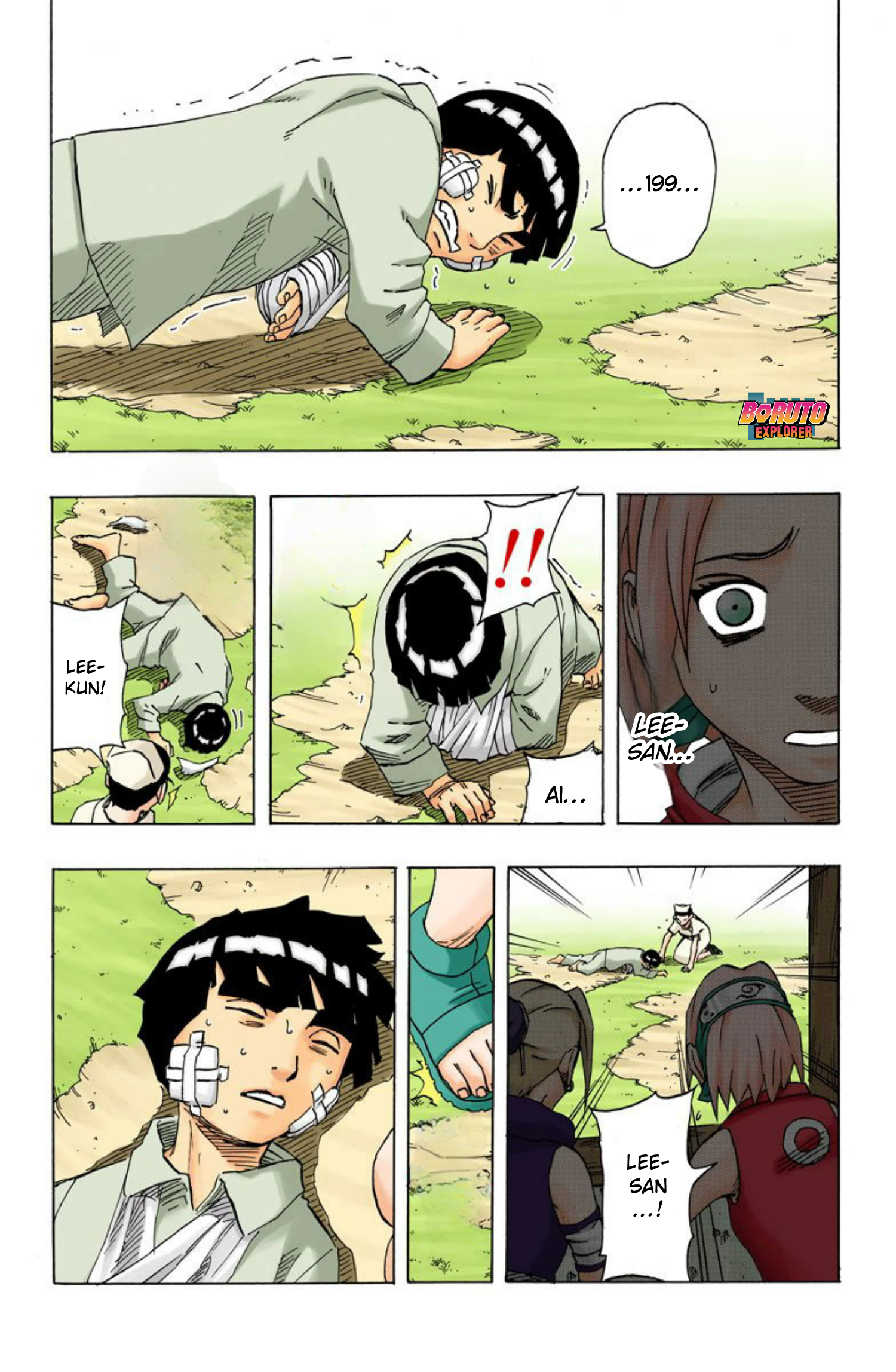 Read Naruto - Versão Colorida Oficial Manga Online