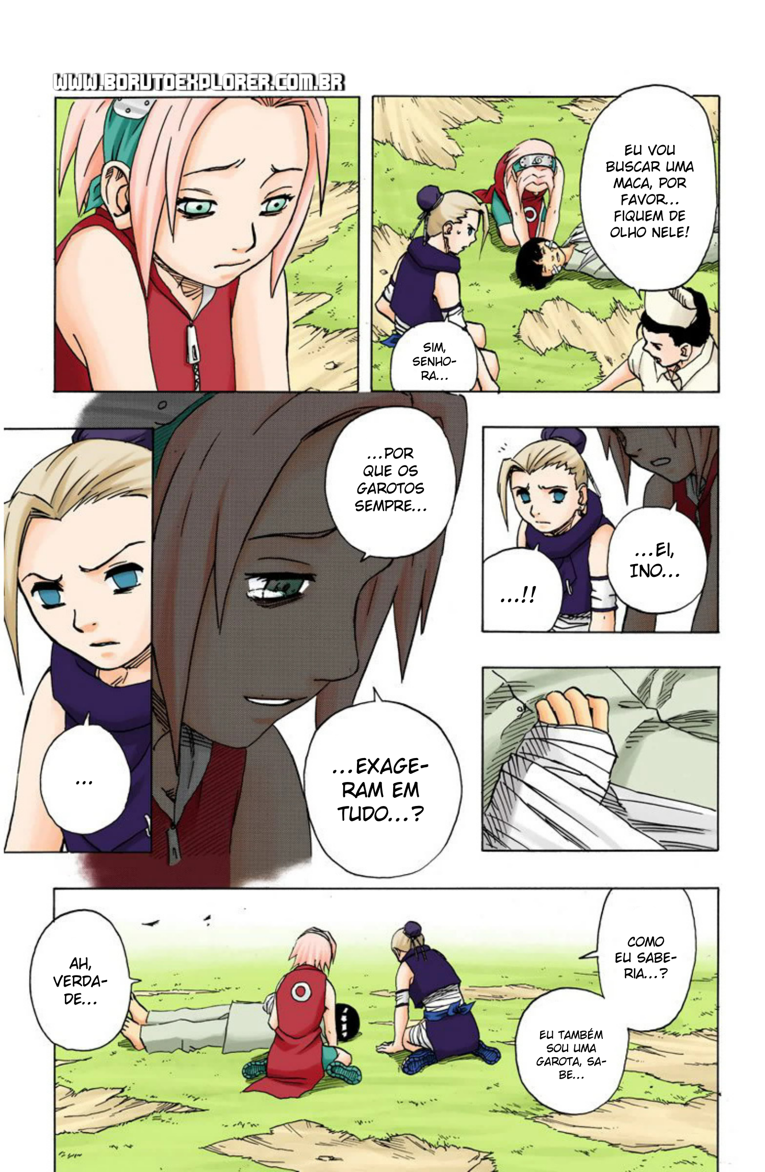 Read Naruto - Versão Colorida Oficial Manga Online