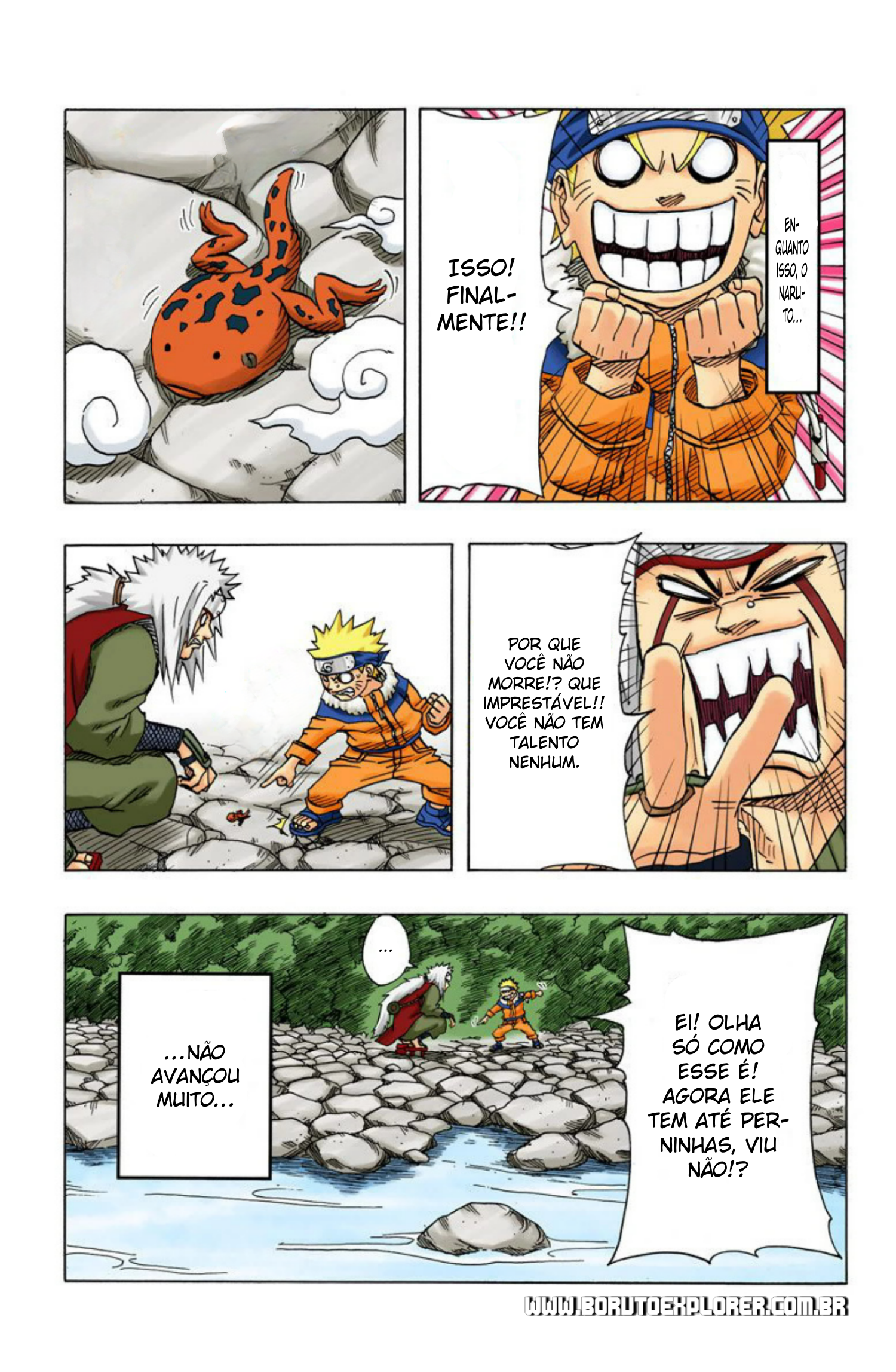 Read Naruto - Versão Colorida Oficial Manga Online