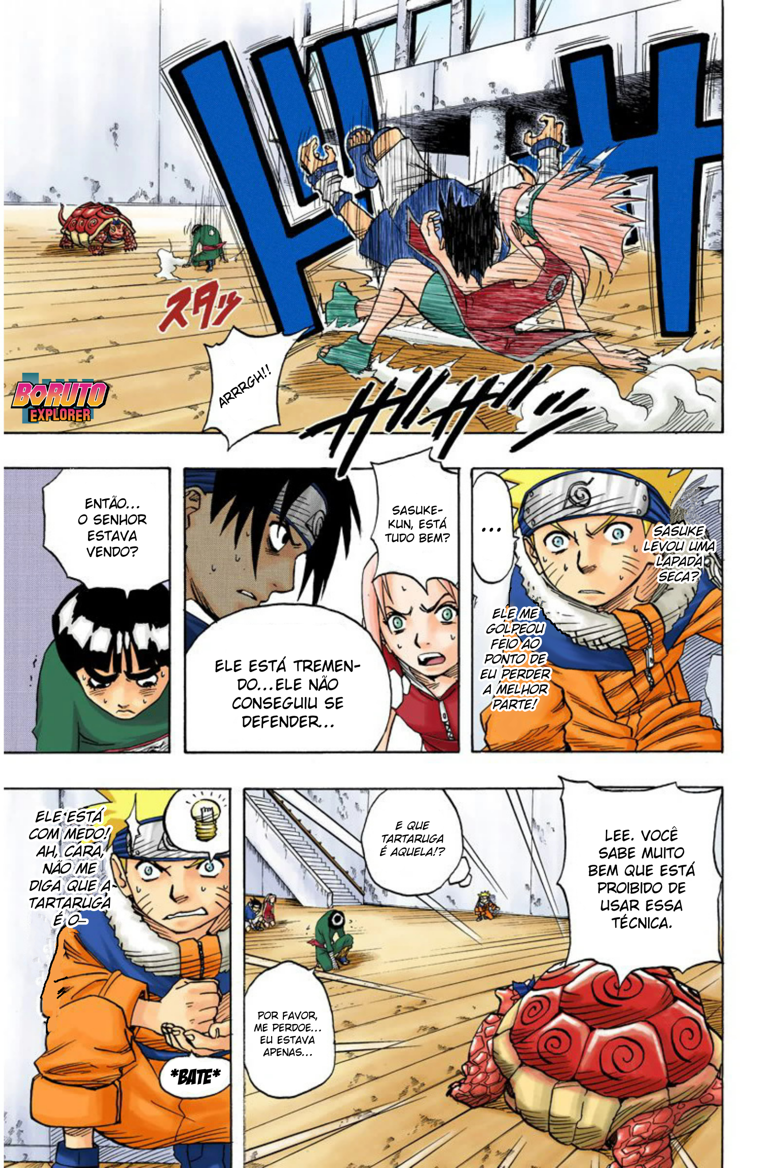 Read Naruto - Versão Colorida Oficial Manga Online
