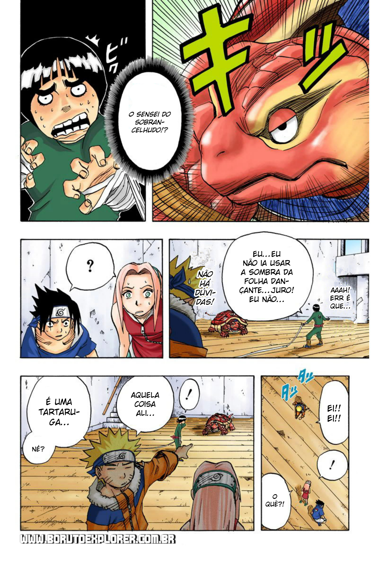Read Naruto - Versão Colorida Oficial Manga Online