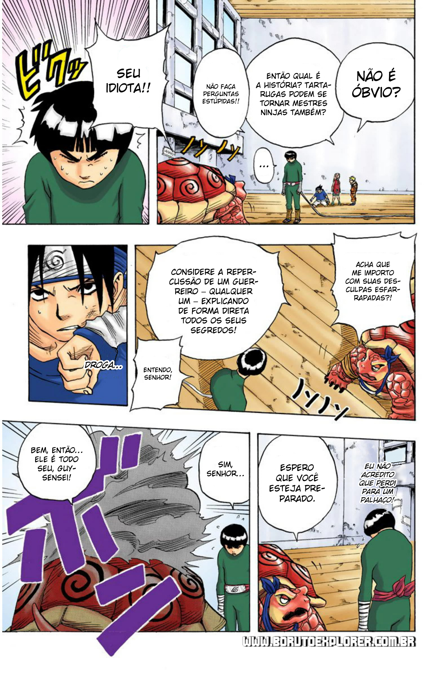 Read Naruto - Versão Colorida Oficial Manga Online