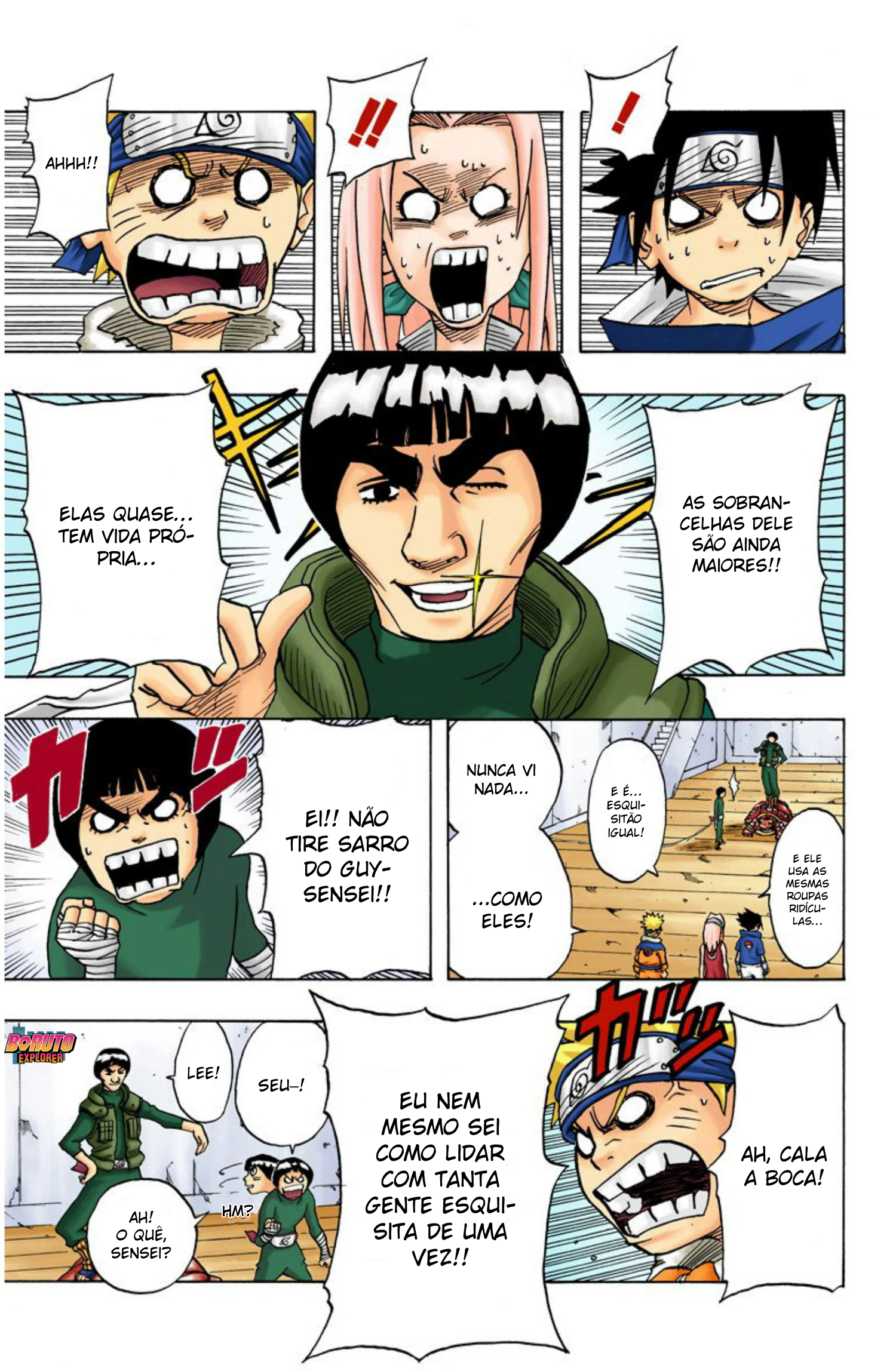 Read Naruto - Versão Colorida Oficial Manga Online