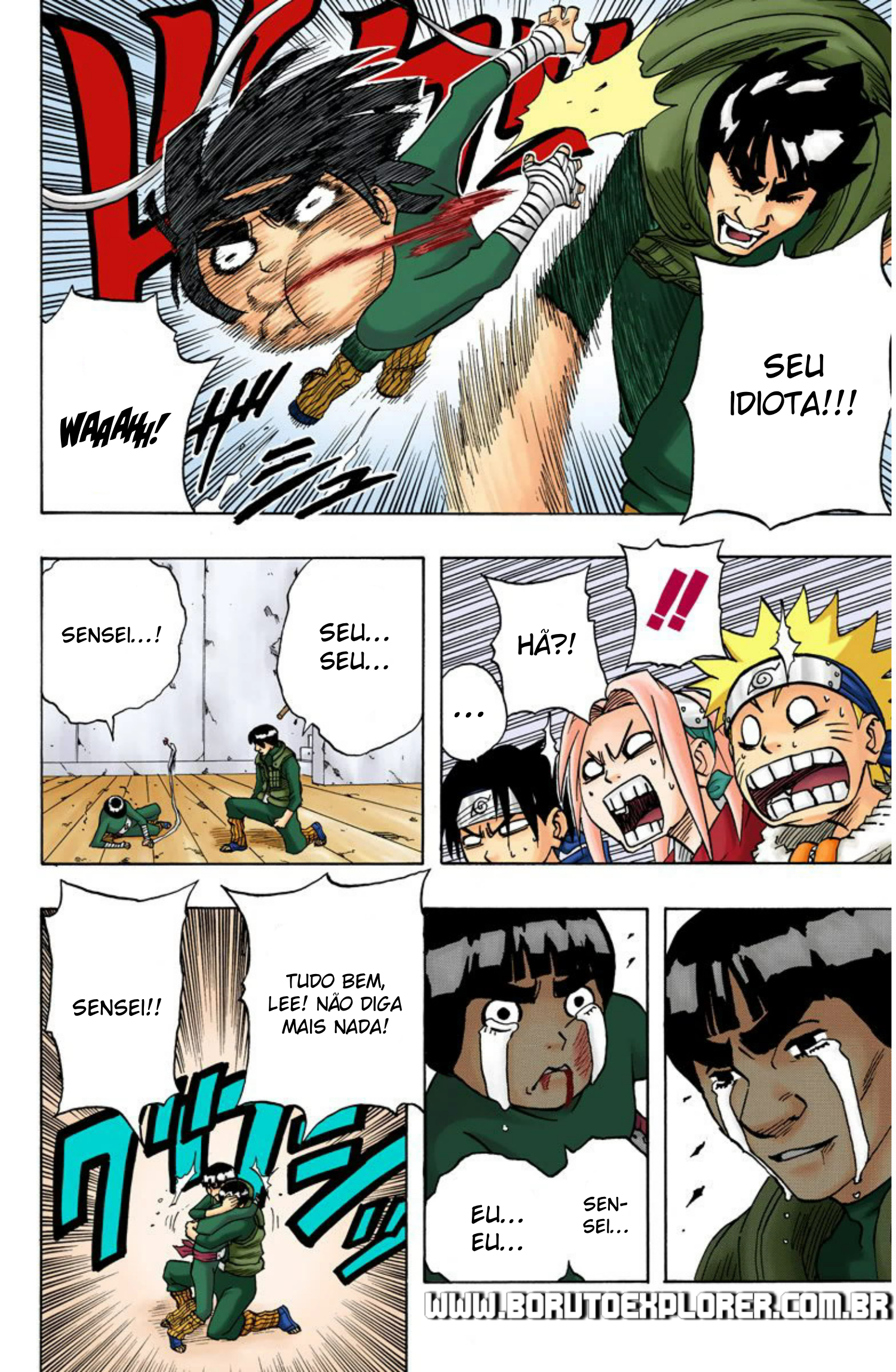 Read Naruto - Versão Colorida Oficial Manga Online