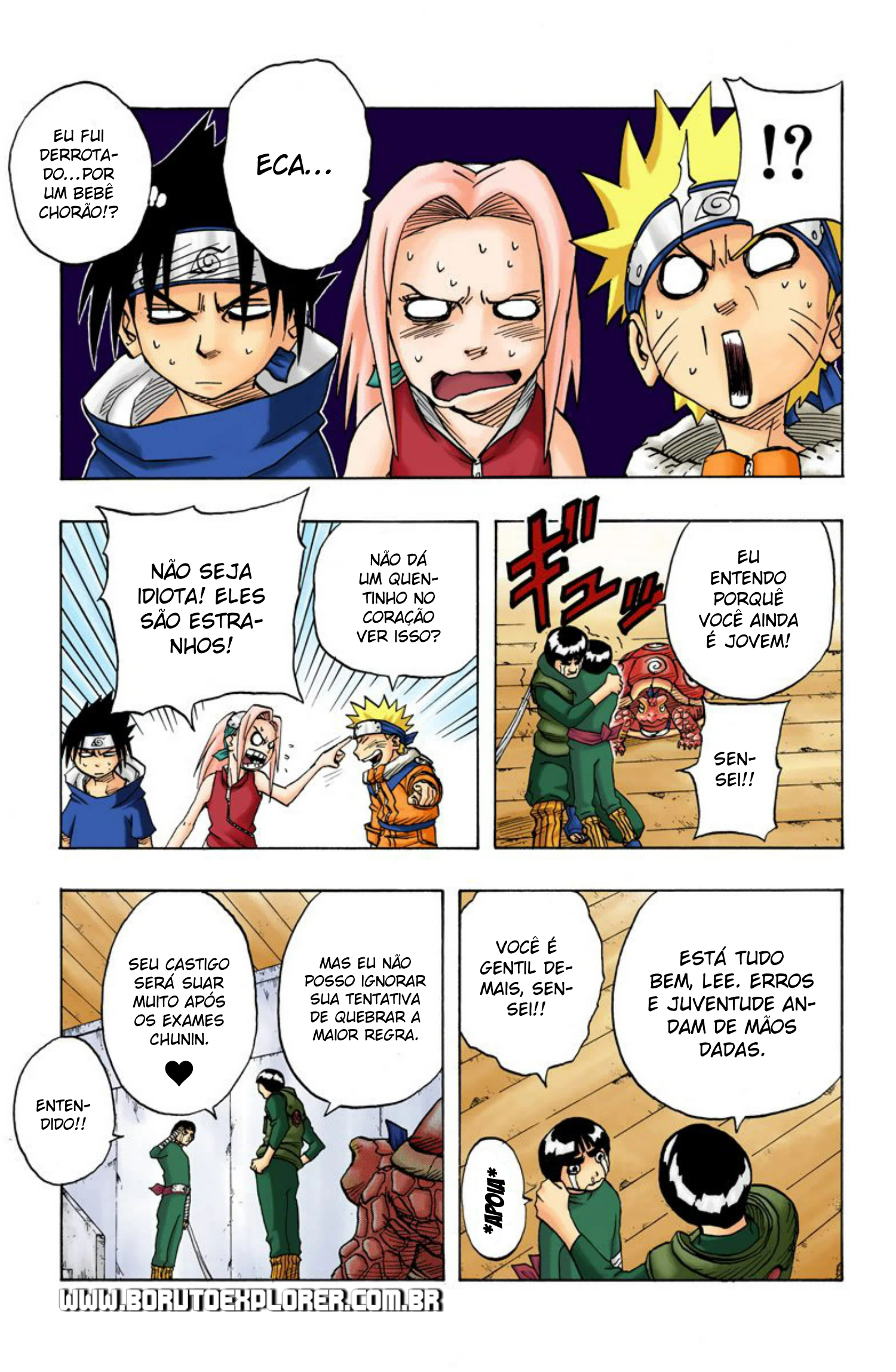 Read Naruto - Versão Colorida Oficial Manga Online