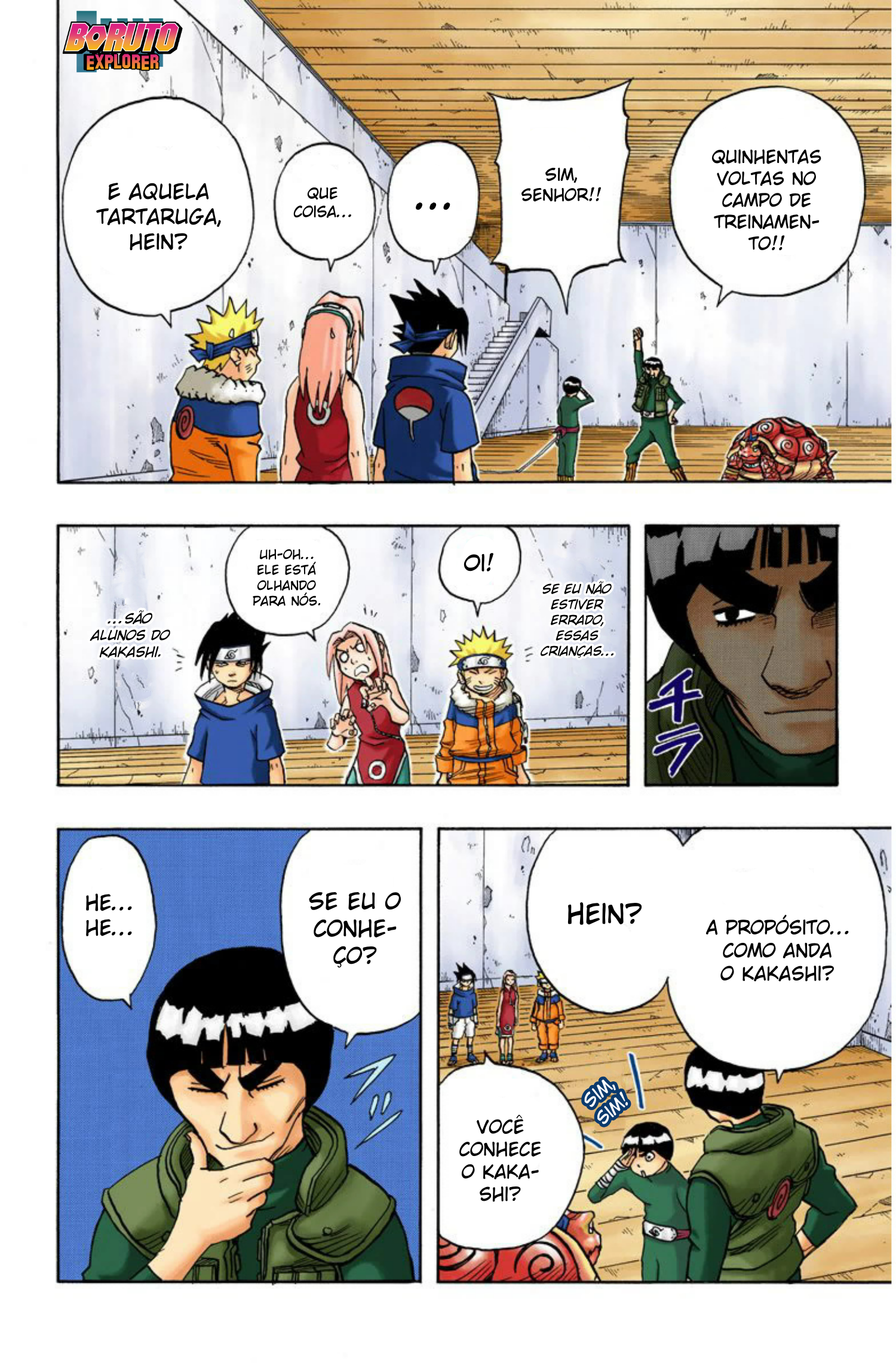 Read Naruto - Versão Colorida Oficial Manga Online