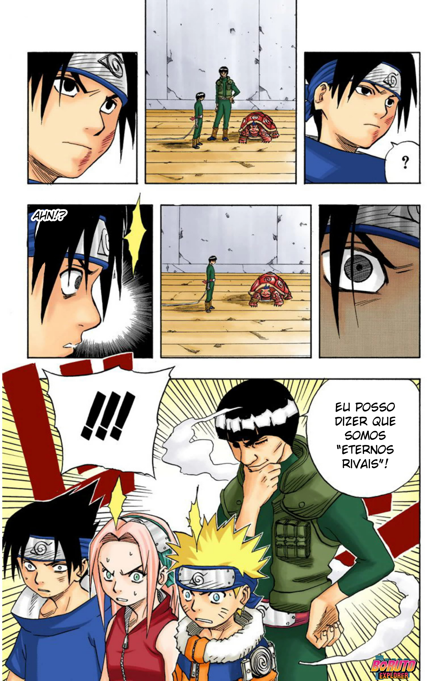 Read Naruto - Versão Colorida Oficial Manga Online