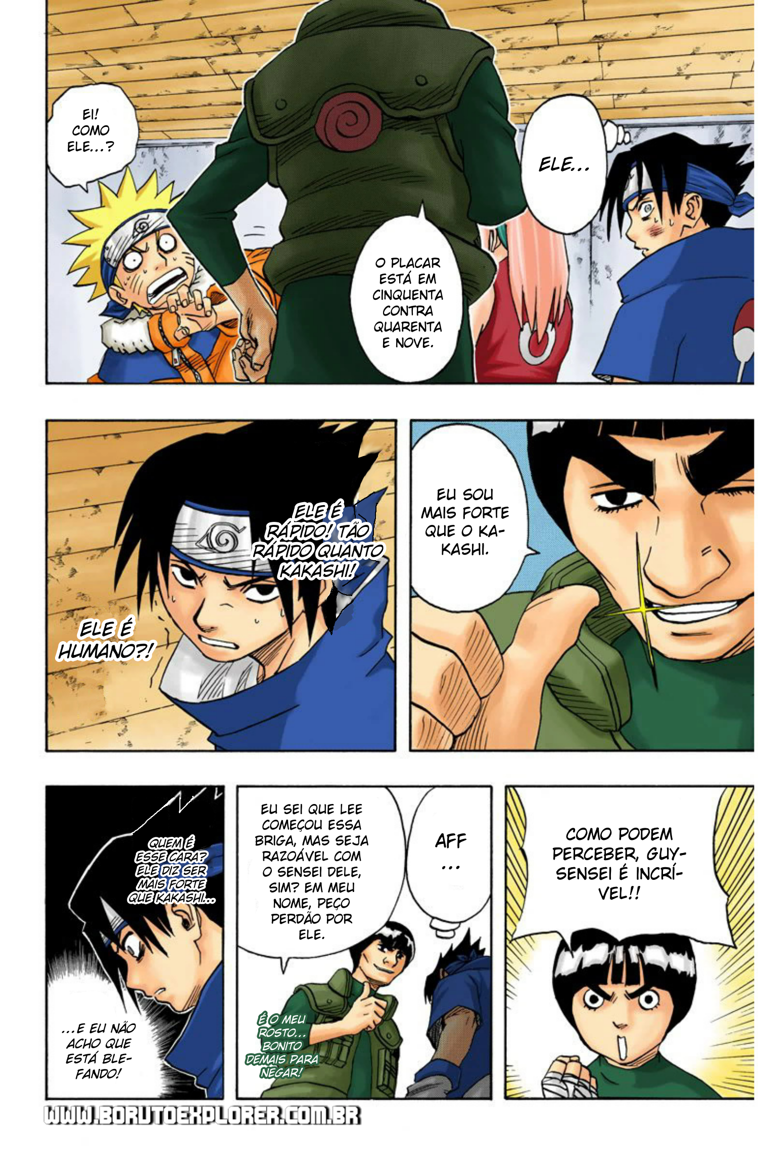 Read Naruto - Versão Colorida Oficial Manga Online