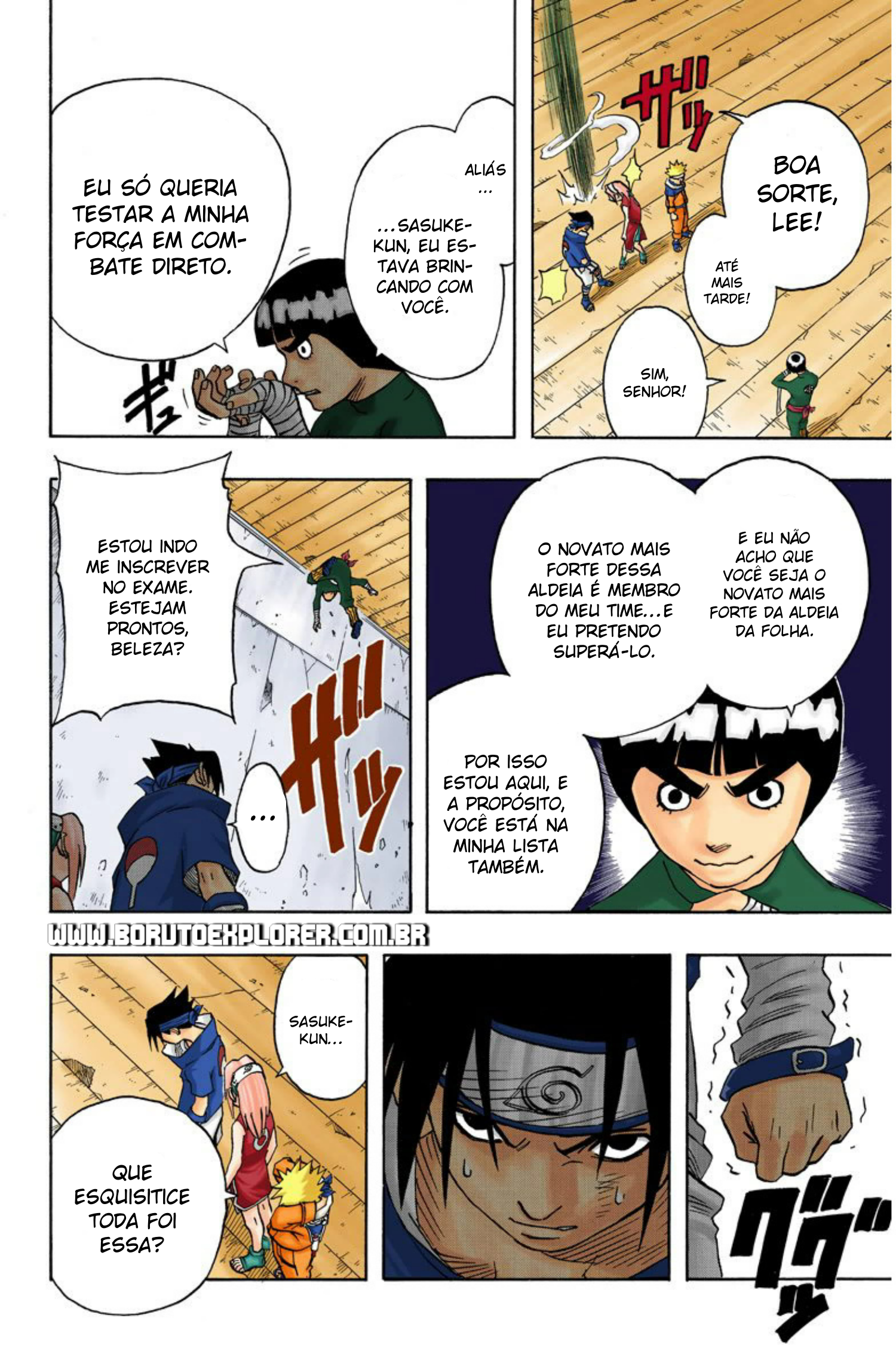 Read Naruto - Versão Colorida Oficial Manga Online