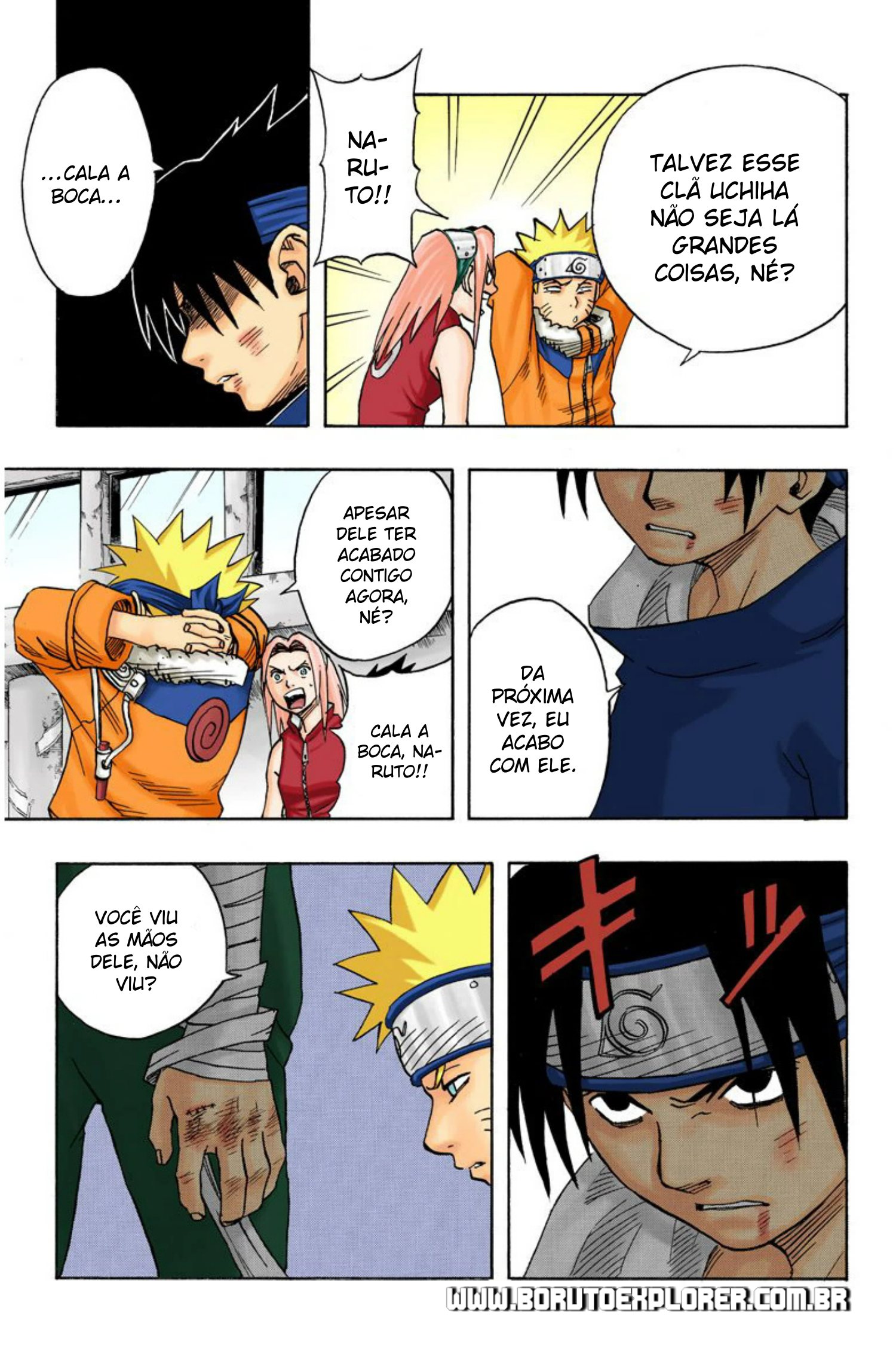 Read Naruto - Versão Colorida Oficial Manga Online