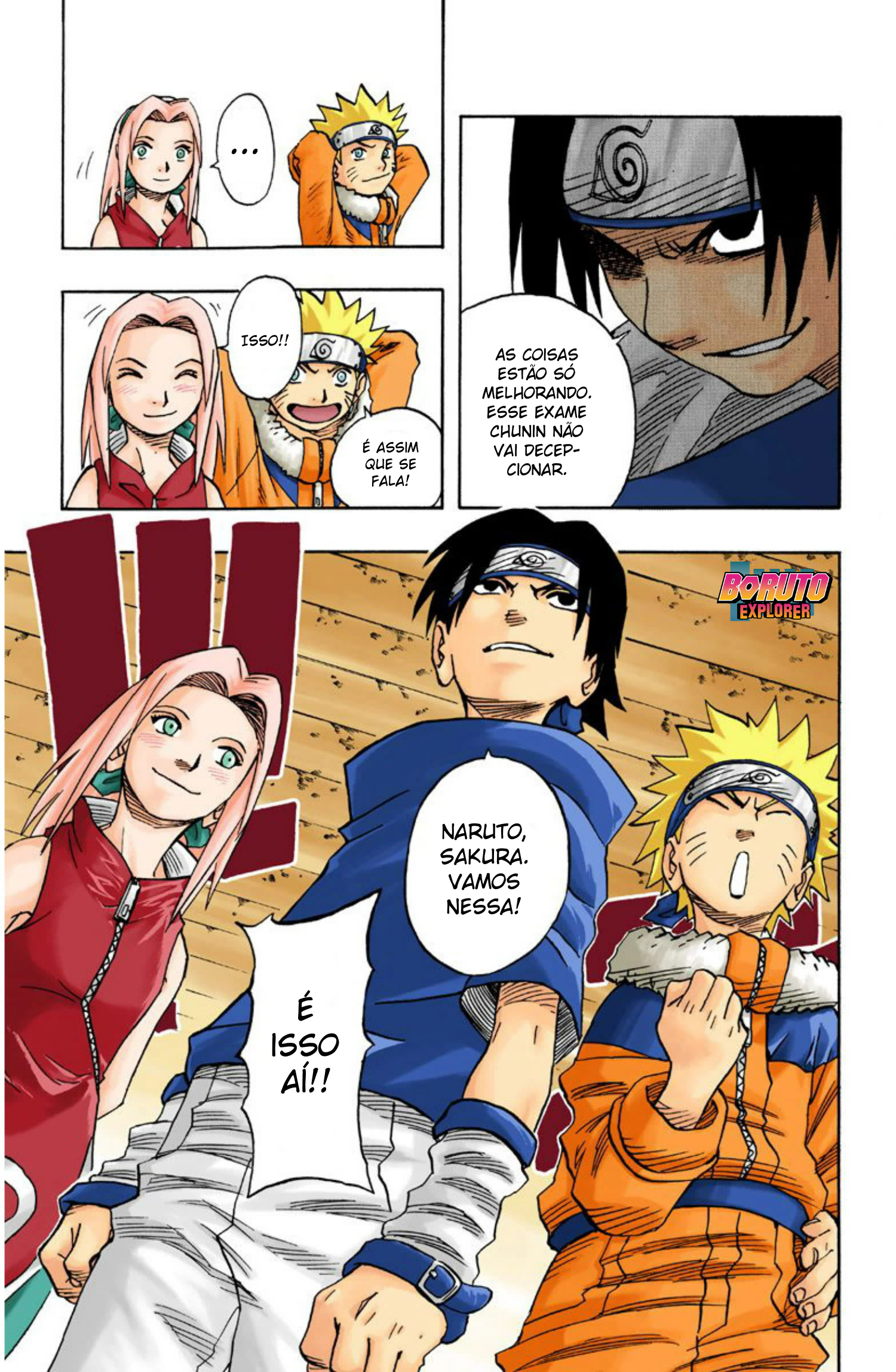 Read Naruto - Versão Colorida Oficial Manga Online