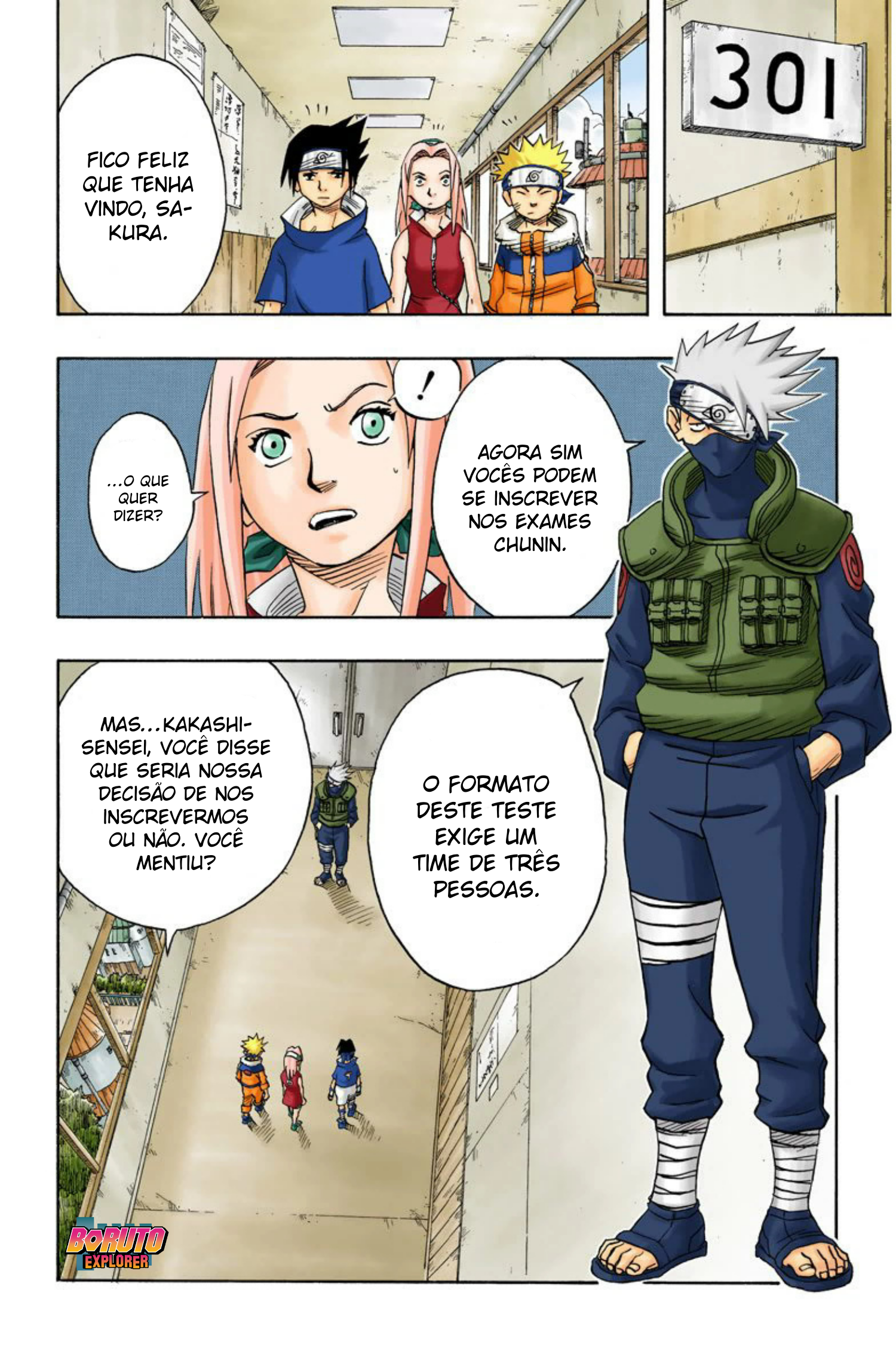 Read Naruto - Versão Colorida Oficial Manga Online