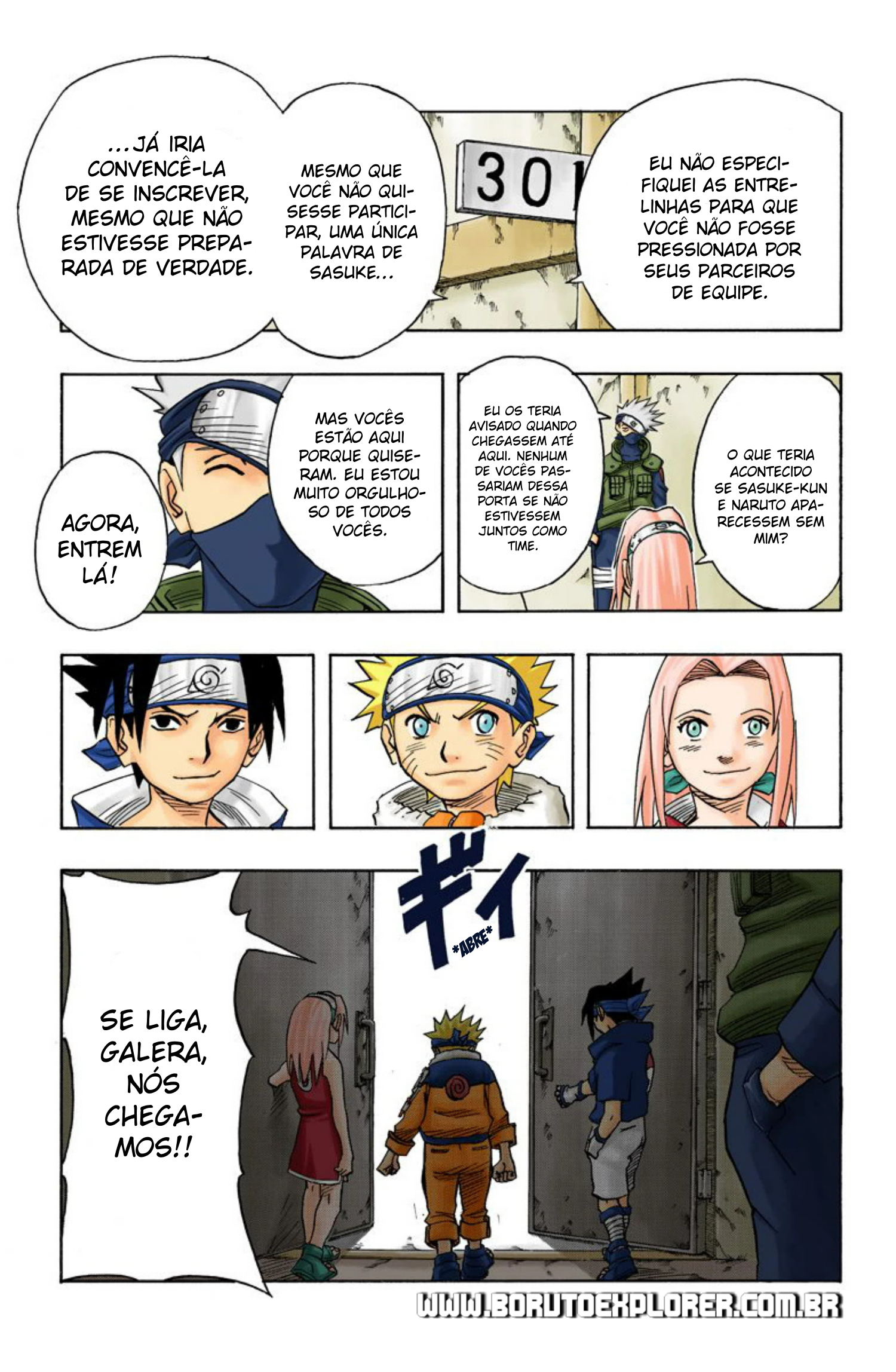 Read Naruto - Versão Colorida Oficial Manga Online