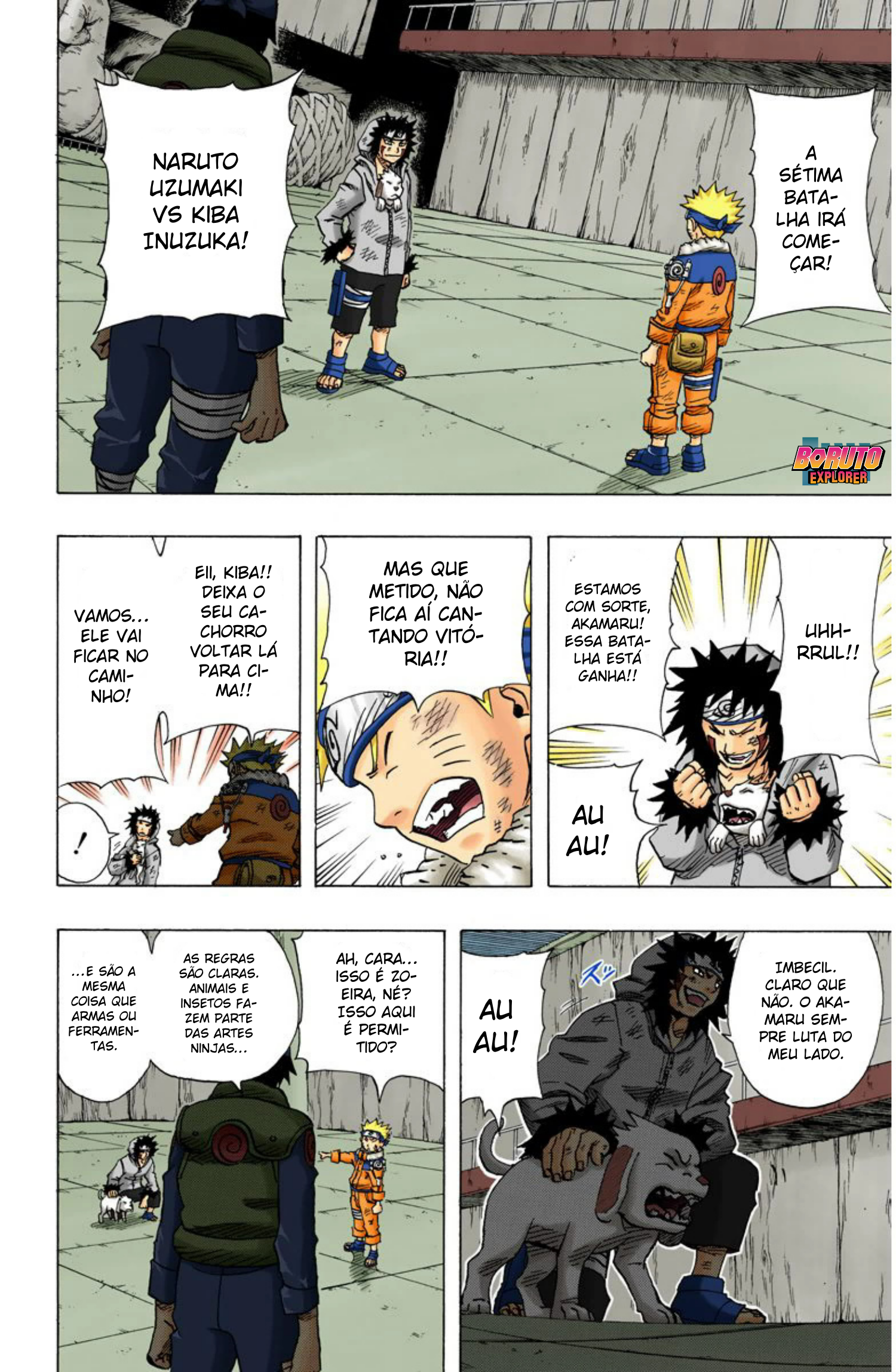 Read Naruto - Versão Colorida Oficial Manga Online