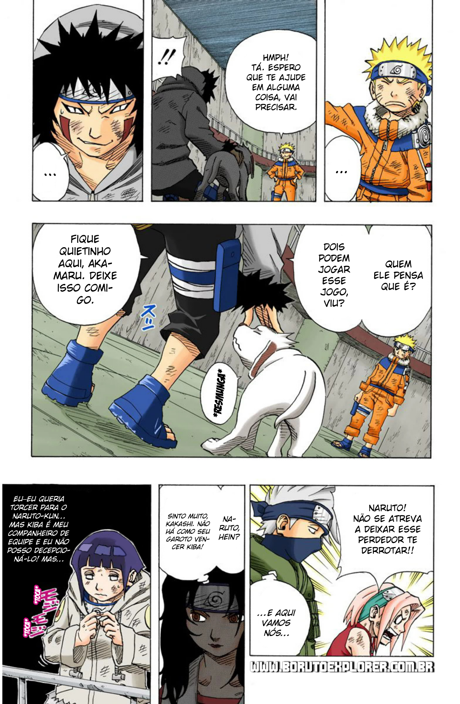 Read Naruto - Versão Colorida Oficial Manga Online