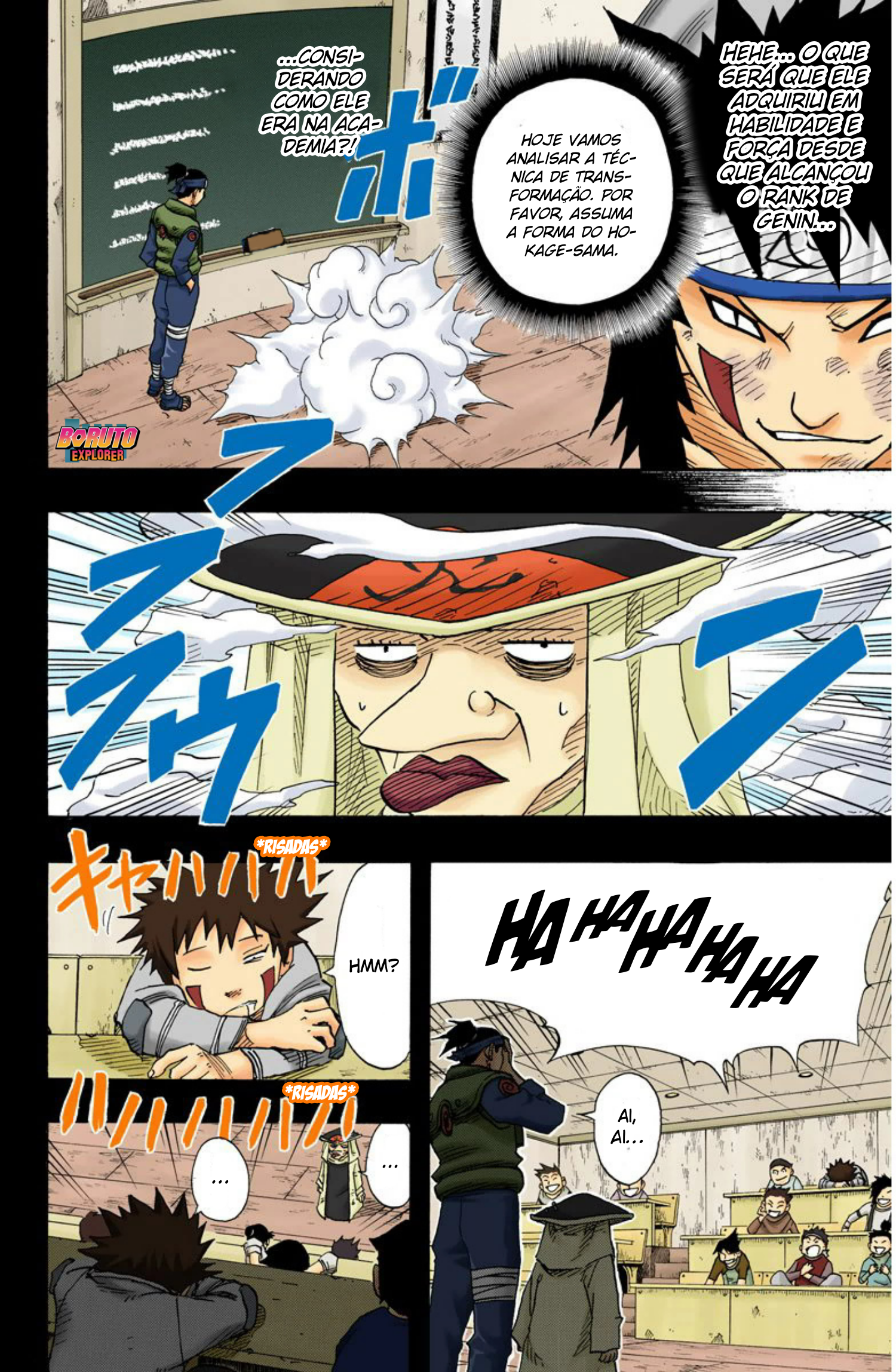 Read Naruto - Versão Colorida Oficial Manga Online