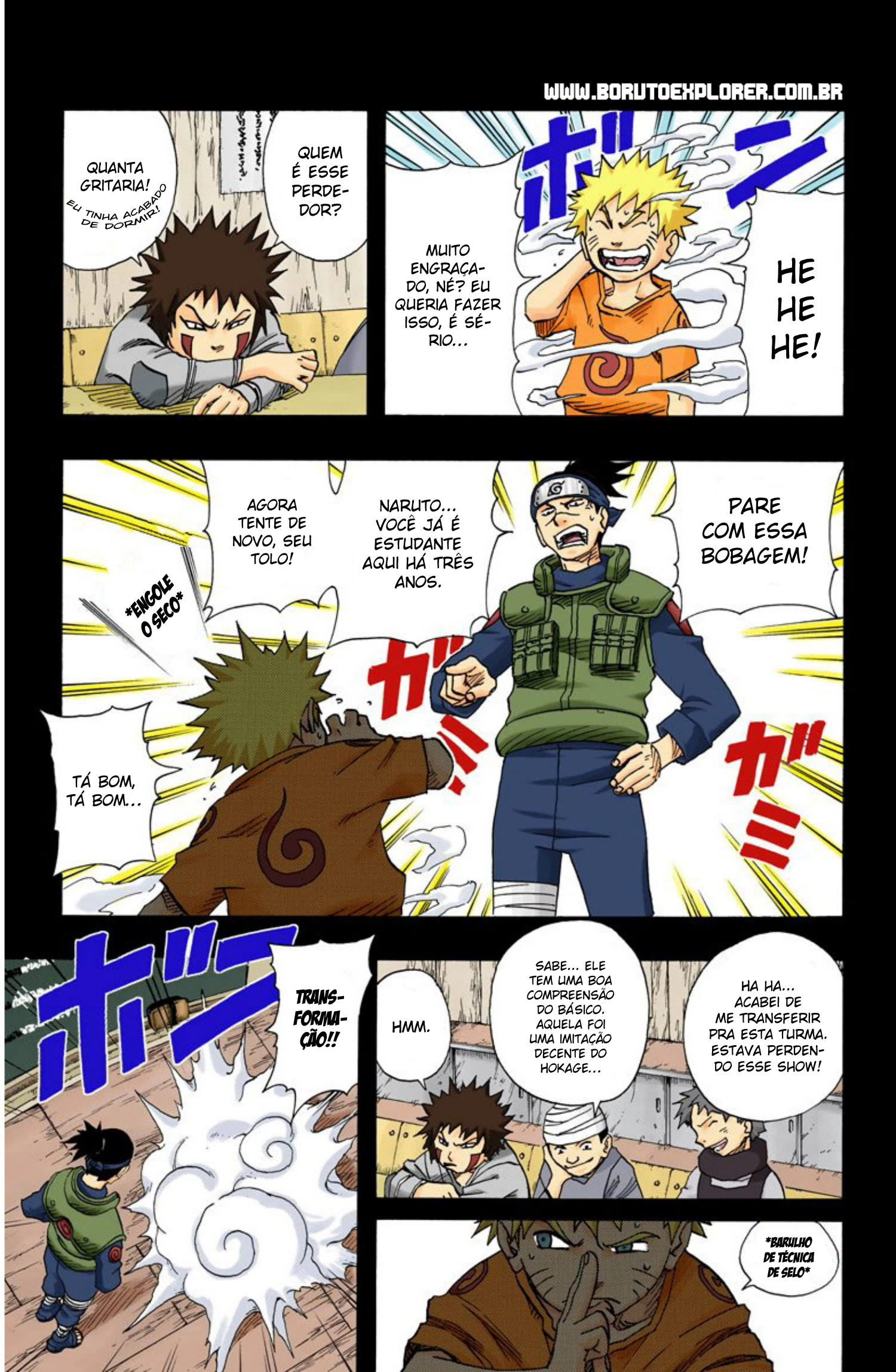 Read Naruto - Versão Colorida Oficial Manga Online