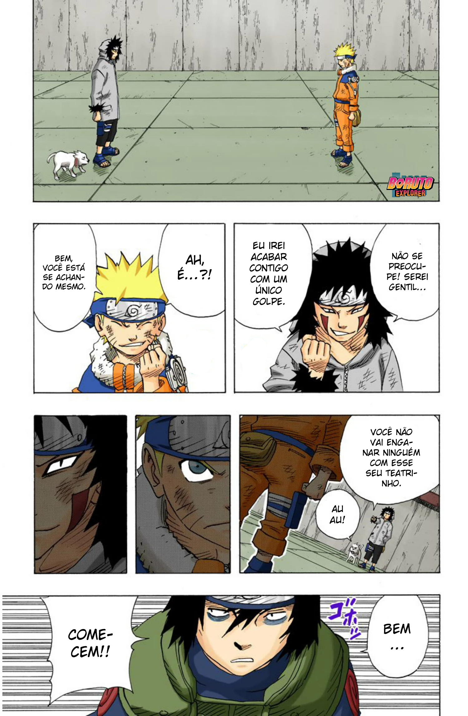 Read Naruto - Versão Colorida Oficial Manga Online